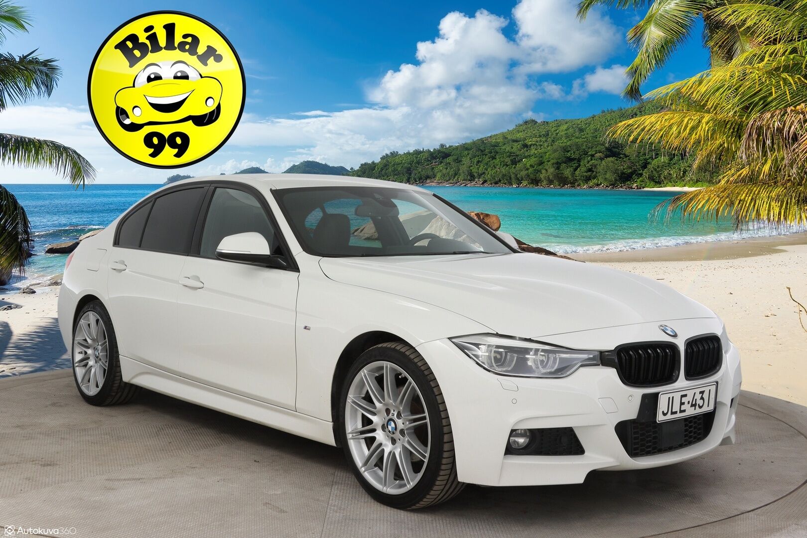 BMW 320 2019 F30 Sedan 320d xDrive M Sport Limited Edition - M-sport / Black Panel / Päivitetty Kaiutin Järjestelmä / ACC / Koukku / AppleCarplay / Peruutuskamera / Ratinlämmitin / Keyless 