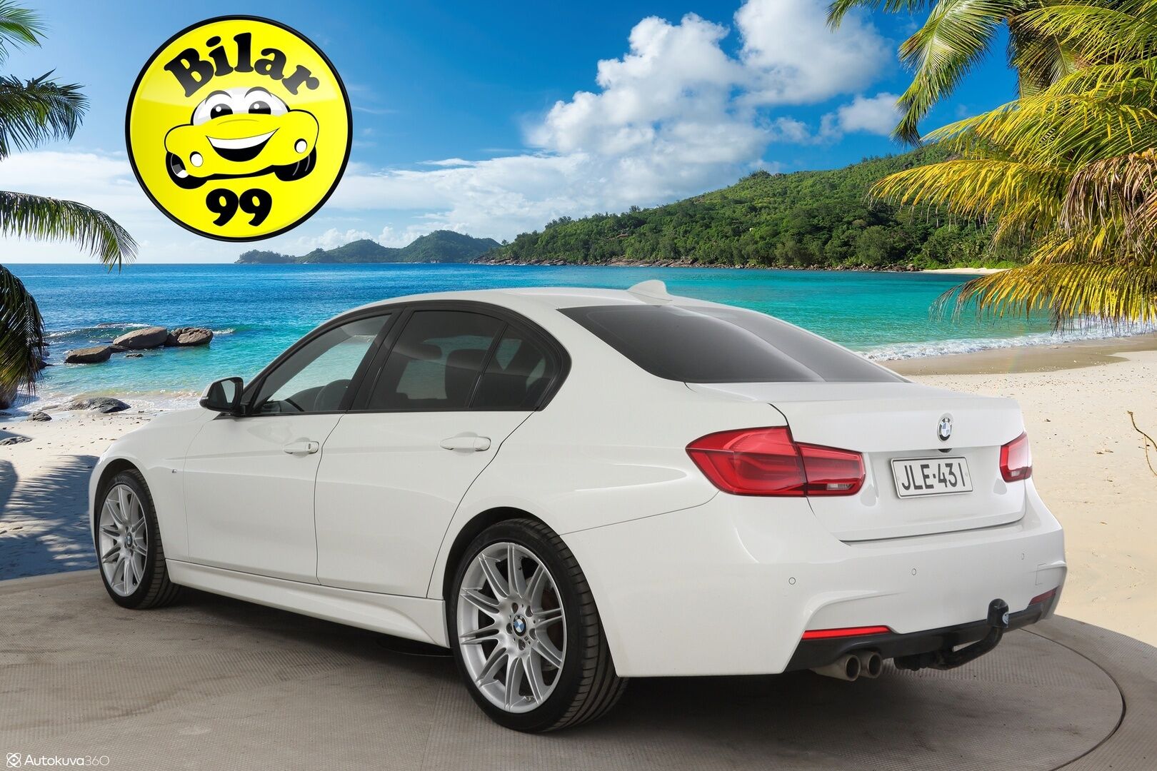 BMW 320 2019 F30 Sedan 320d xDrive M Sport Limited Edition - M-sport / Black Panel / Päivitetty Kaiutin Järjestelmä / ACC / Koukku / AppleCarplay / Peruutuskamera / Ratinlämmitin / Keyless 