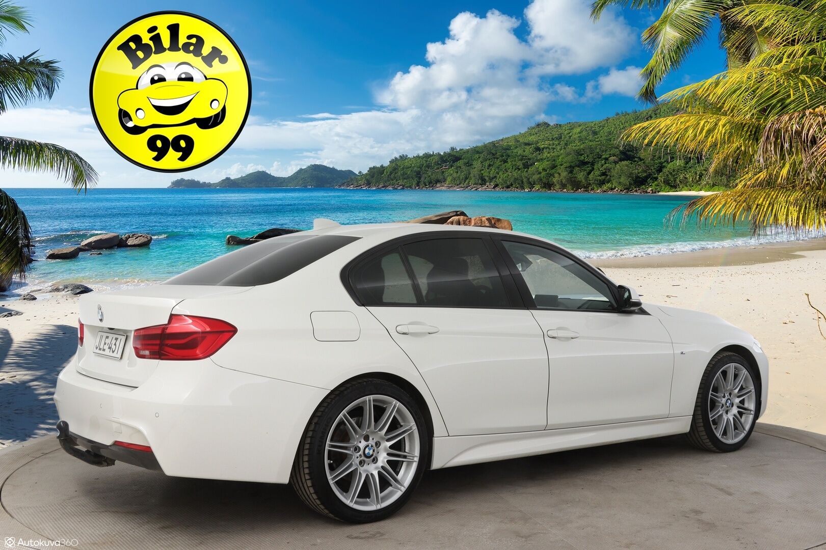 BMW 320 2019 F30 Sedan 320d xDrive M Sport Limited Edition - M-sport / Black Panel / Päivitetty Kaiutin Järjestelmä / ACC / Koukku / AppleCarplay / Peruutuskamera / Ratinlämmitin / Keyless 