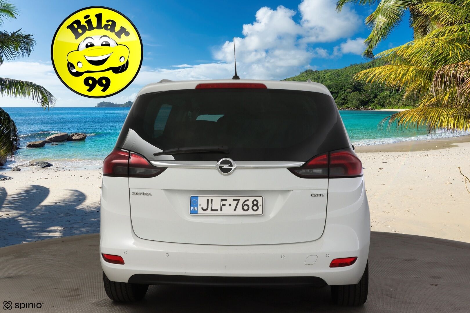 Opel Zafira 2019 Innovation 2,0 CDTI 125kW AT6 * YritysOutlet - Myydään vain yrityksille / Xenon / Vakkari / P. tutkat / Bluetooth * - * YritysOutlet -valikoimasta vain yritykselle / Leimaa 3/27 asti! / 7-paikkainen / Suomi-auto / Kahdet renkaat omilla alumiinivanteilla *