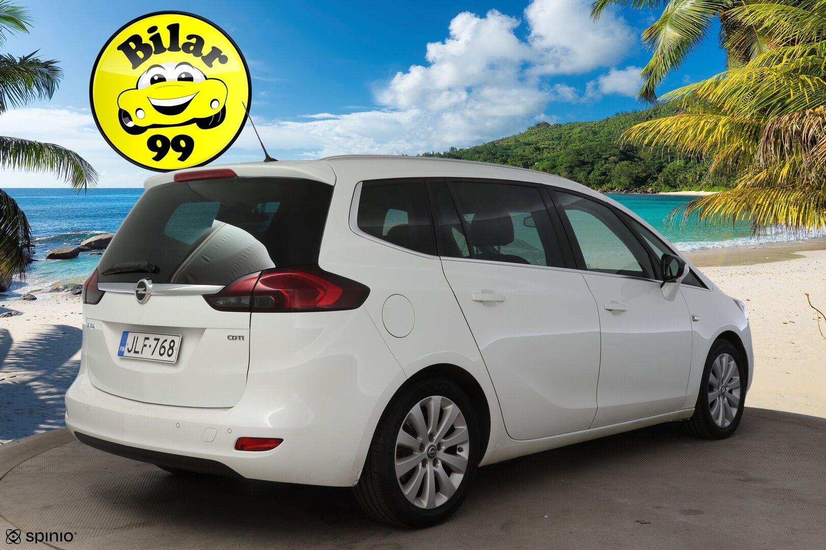 Opel Zafira 2019 Innovation 2,0 CDTI 125kW AT6 * YritysOutlet - Myydään vain yrityksille / Xenon / Vakkari / P. tutkat / Bluetooth * - * YritysOutlet -valikoimasta vain yritykselle / Leimaa 3/27 asti! / 7-paikkainen / Suomi-auto / Kahdet renkaat omilla alumiinivanteilla *