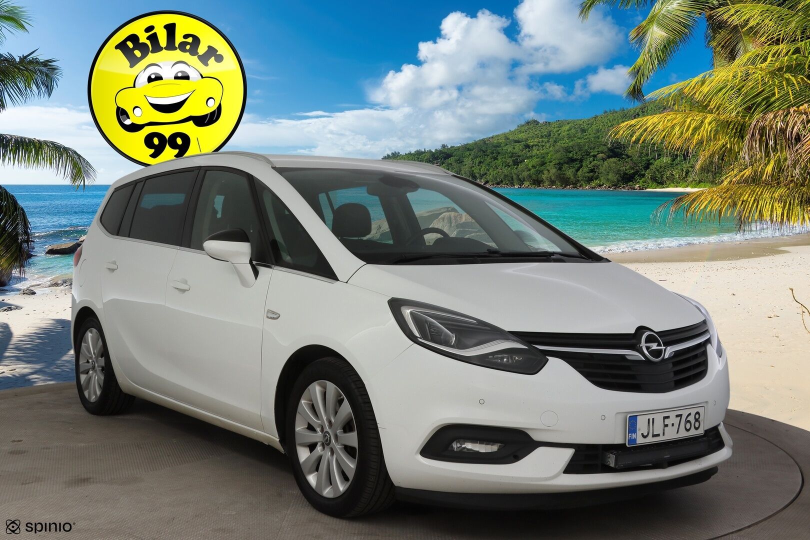 Opel Zafira 2019 Innovation 2,0 CDTI 125kW AT6 * YritysOutlet - Myydään vain yrityksille / Xenon / Vakkari / P. tutkat / Bluetooth * - * YritysOutlet -valikoimasta vain yritykselle / Leimaa 3/27 asti! / 7-paikkainen / Suomi-auto / Kahdet renkaat omilla alumiinivanteilla *