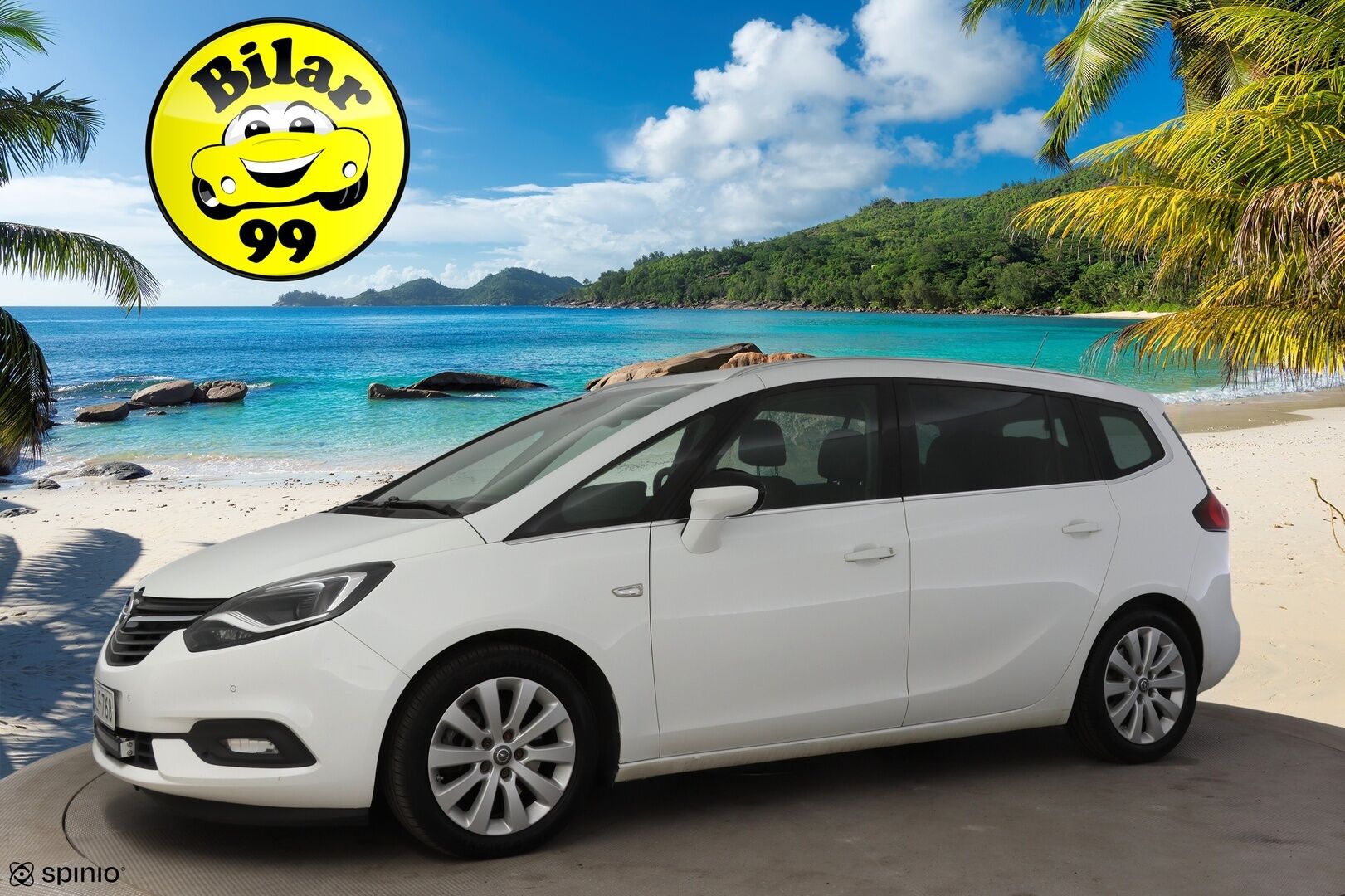 Opel Zafira 2019 Innovation 2,0 CDTI 125kW AT6 * YritysOutlet - Myydään vain yrityksille / Xenon / Vakkari / P. tutkat / Bluetooth * - * YritysOutlet -valikoimasta vain yritykselle / Leimaa 3/27 asti! / 7-paikkainen / Suomi-auto / Kahdet renkaat omilla alumiinivanteilla *