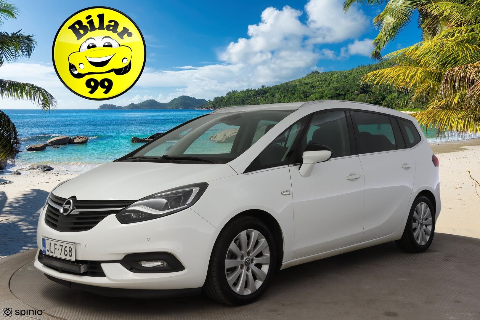 Opel Zafira 2019 Innovation 2,0 CDTI 125kW AT6 * YritysOutlet - Myydään vain yrityksille / Xenon / Vakkari / P. tutkat / Bluetooth * - * YritysOutlet -valikoimasta vain yritykselle / Leimaa 3/27 asti! / 7-paikkainen / Suomi-auto / Kahdet renkaat omilla alumiinivanteilla *