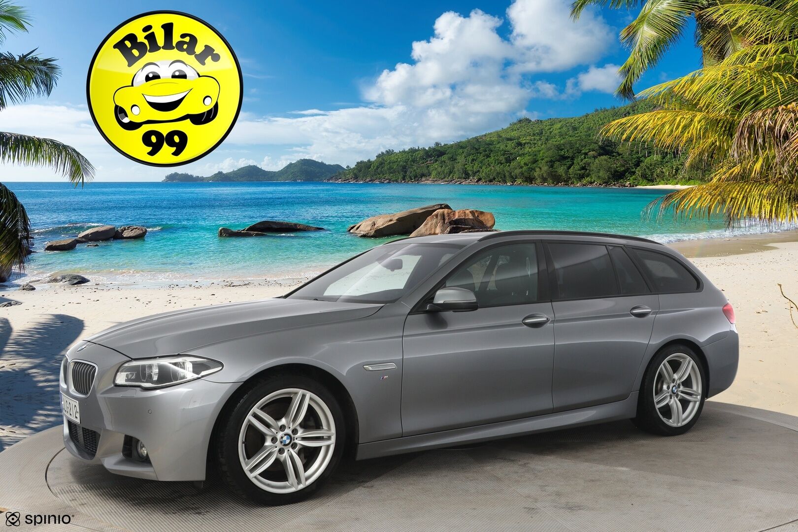 BMW 525 2015 F11 M-sport *ACC / Panaramakatto / Peruutustutka edessä ja takana / Sport-penkit / Hifit / Prof.Navi / Adapt. LED-ajovalot* - *2x renkaat ja vanteet / Ei AdBlueta*