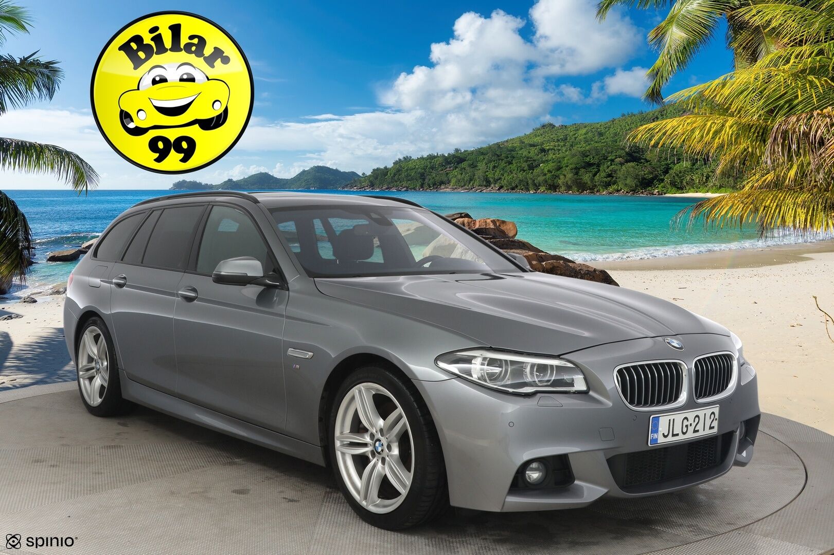 BMW 525 2015 F11 M-sport *ACC / Panaramakatto / Peruutustutka edessä ja takana / Sport-penkit / Hifit / Prof.Navi / Adapt. LED-ajovalot* - *2x renkaat ja vanteet / Ei AdBlueta*
