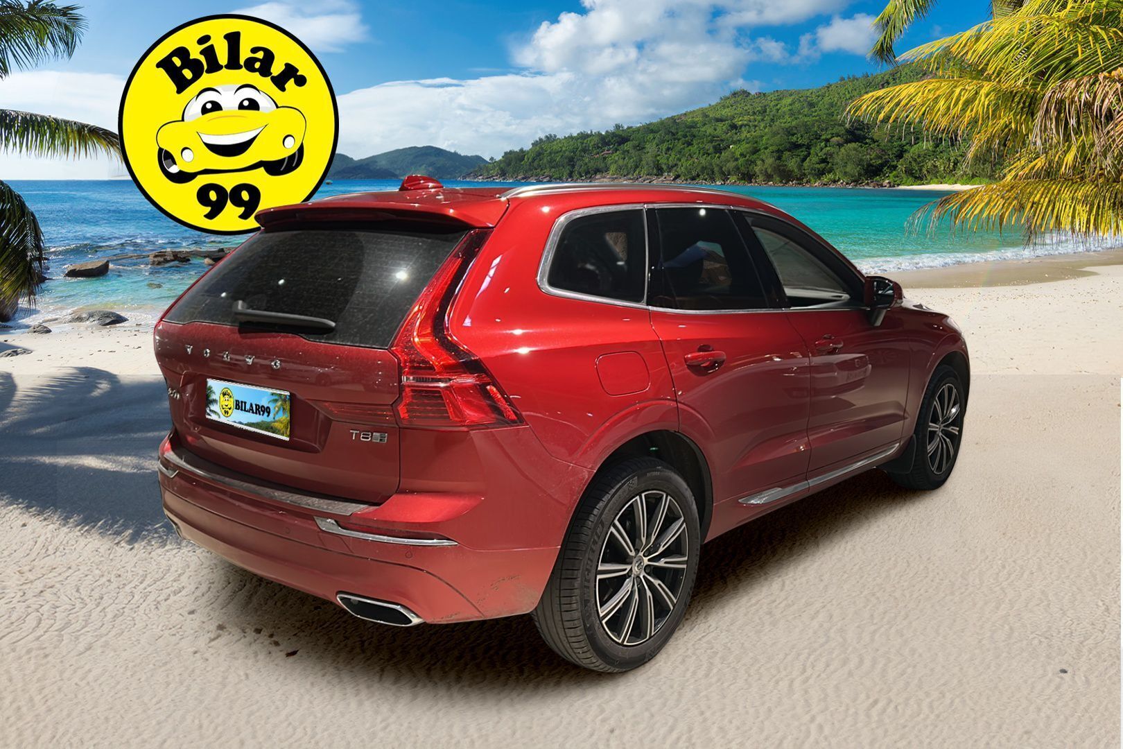 Volvo XC60 2019 T8 AWD Inscription aut * Webasto / Adapt.Vakkari / Vaalea Nahkasisusta / Koukku / Peruutuskamera /  Panorama - Suomiauto / Supervarusteet / Upea väriyhdistelmä!