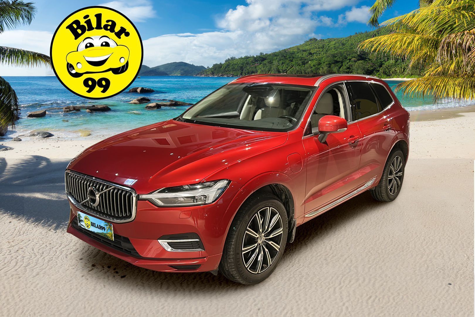 Volvo XC60 2019 T8 AWD Inscription aut * Webasto / Adapt.Vakkari / Vaalea Nahkasisusta / Koukku / Peruutuskamera /  Panorama - Suomiauto / Supervarusteet / Upea väriyhdistelmä!