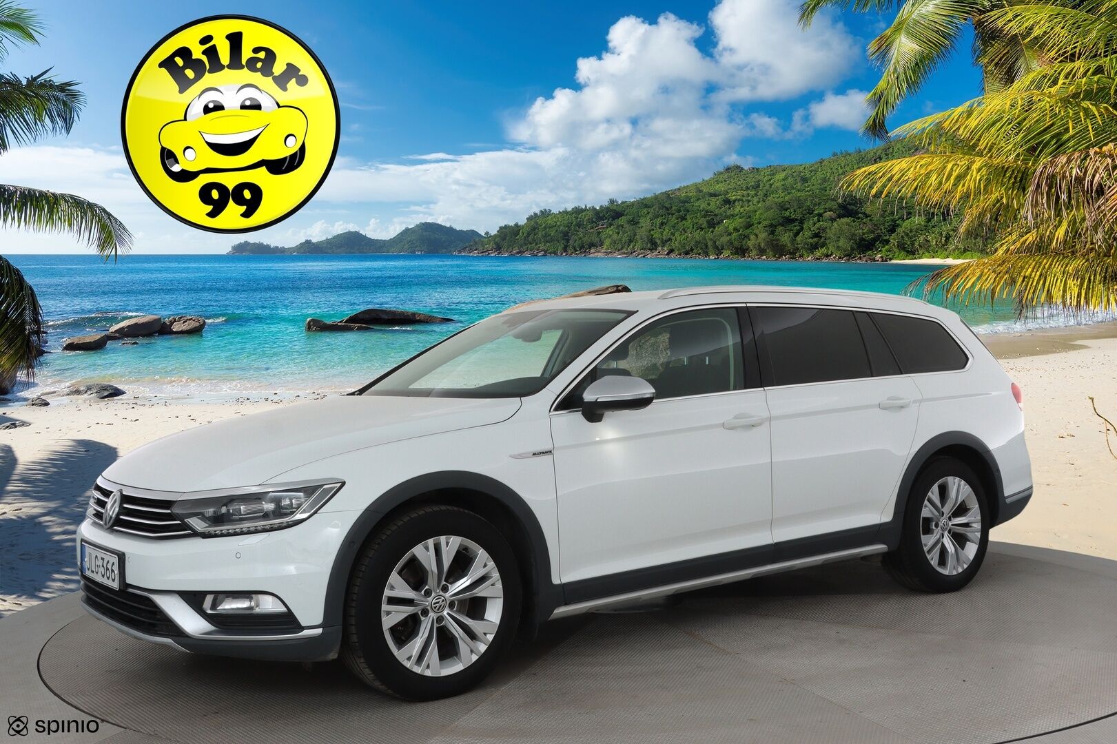 Volkswagen Passat 2019 Variant Alltrack 2,0 TDI SCR 140kW 4MOTION DSG **Webasto / Koukku / Adapt.Vakkari / LED-valot / P.Tutkat / Navi** - Suomi-auto / Merkkihuollettu!