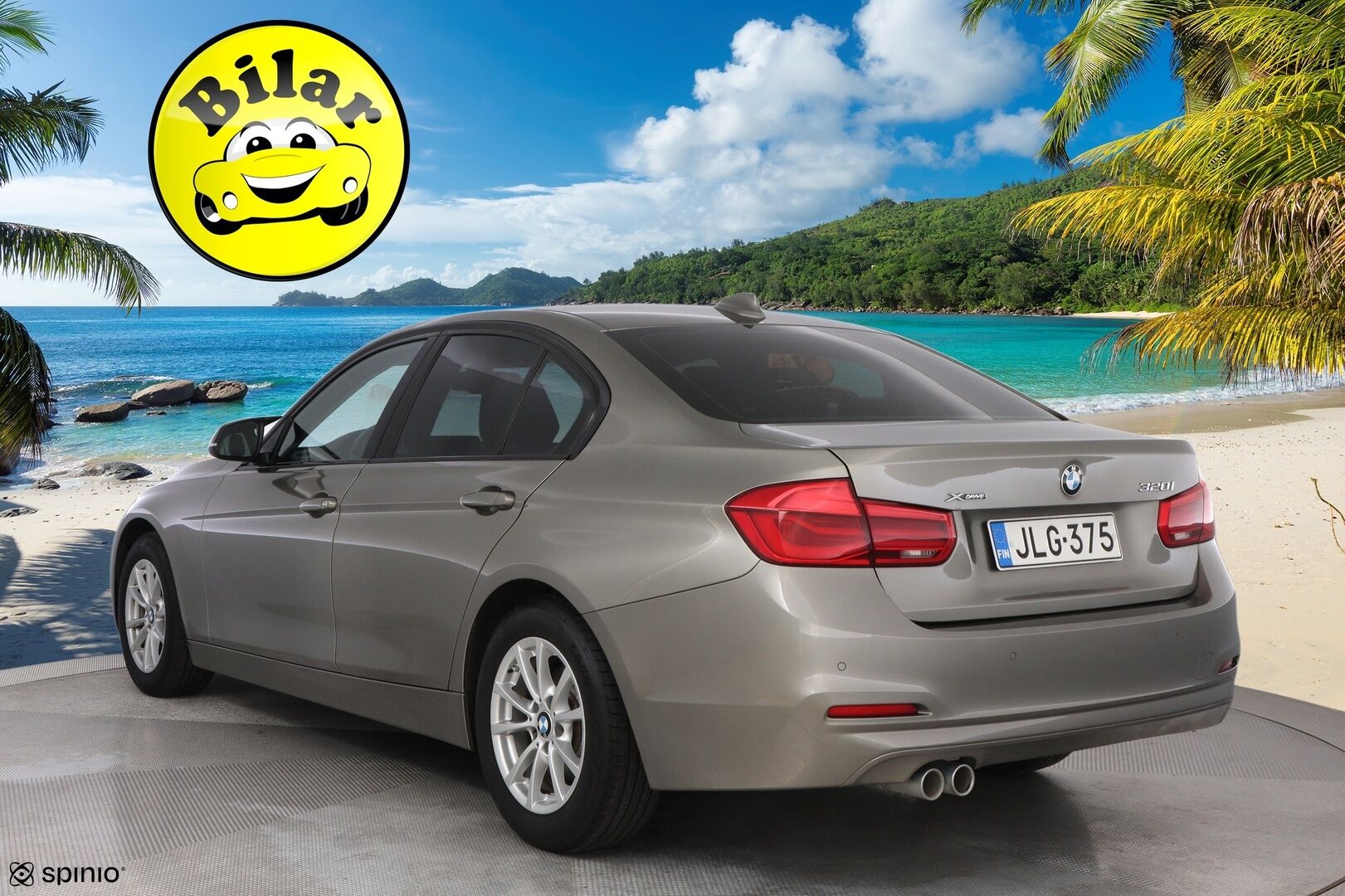 BMW 320 2019 F30 Sedan 320i A xDrive Business Exclusive - Suomiauto | Nahkasisusta | Sporttipenkit | Adapt.LED | Vakkari | Lohko&Sisäpistoke | Ratinlämmitys! - KORKO VAIN 3,99 %