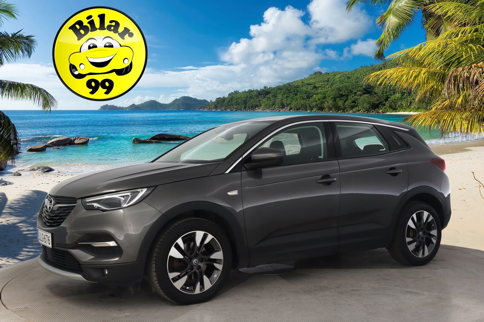 Opel Grandland X 2019 Innovation 1,2 Turbo Automaatti Start/Stop 96 kW AT8 *Lämmitettävä tuulilasi / Navi / P-Kamera* - Juuri saapunut! *Suomi-Auto / Ratinlämmitys / Sähkötoiminen takaluukku / Vakkari / Siisti*
