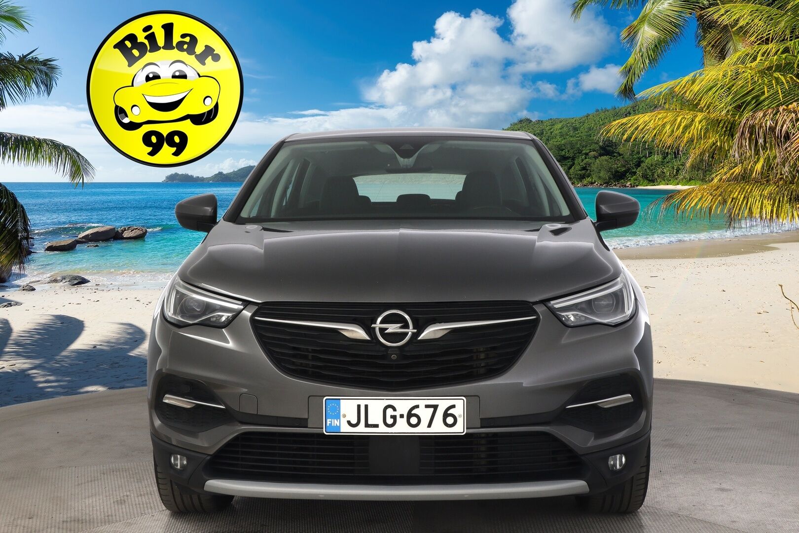 Opel Grandland X 2019 Innovation 1,2 Turbo Automaatti Start/Stop 96 kW AT8 *Lämmitettävä tuulilasi / Navi / P-Kamera* - Juuri saapunut! *Suomi-Auto / Ratinlämmitys / Sähkötoiminen takaluukku / Vakkari / Siisti*