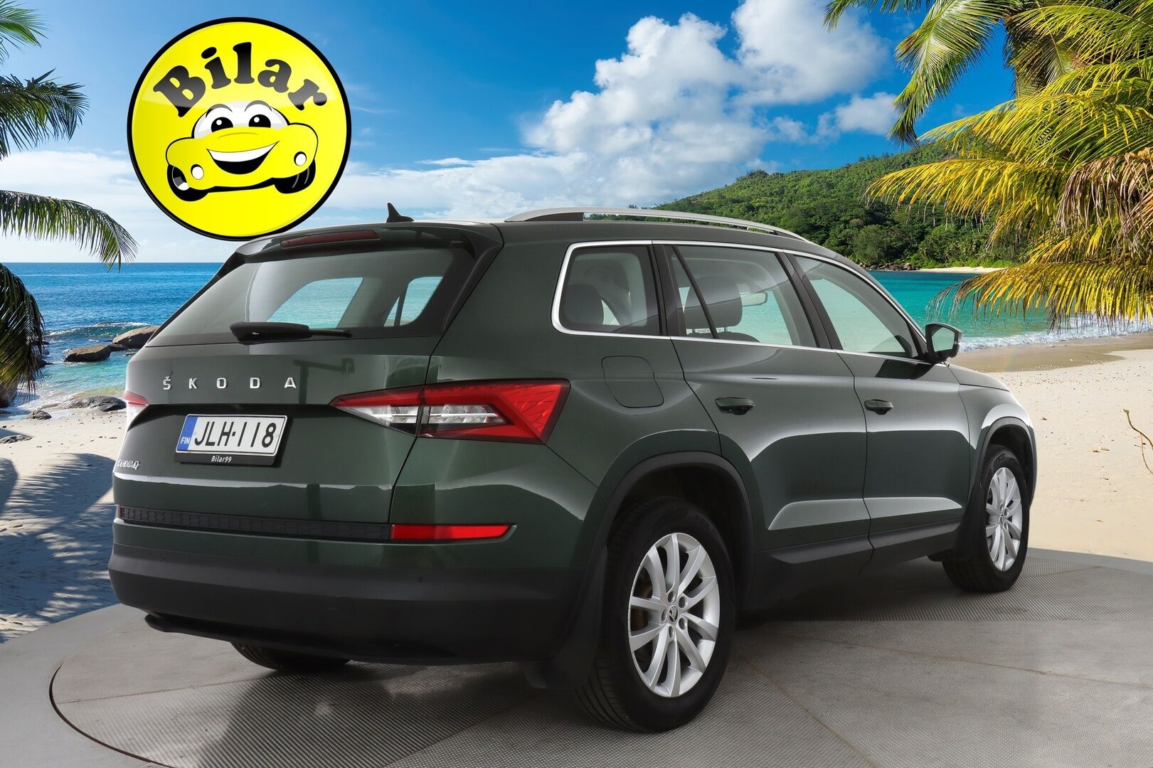 Skoda Kodiaq 2020 1,5 TSI ACT Ambition DSG Autom. - | 1-omisteinen | Suomi-auto | Webasto | Navi | Front Assist | Taittuva vetokoukku | Pysäköintitutkat | Peruutuskamera | Vakionopeudensäädin | Adaptiiviset LED-ajovalot | 2x renkaat aluvantein |