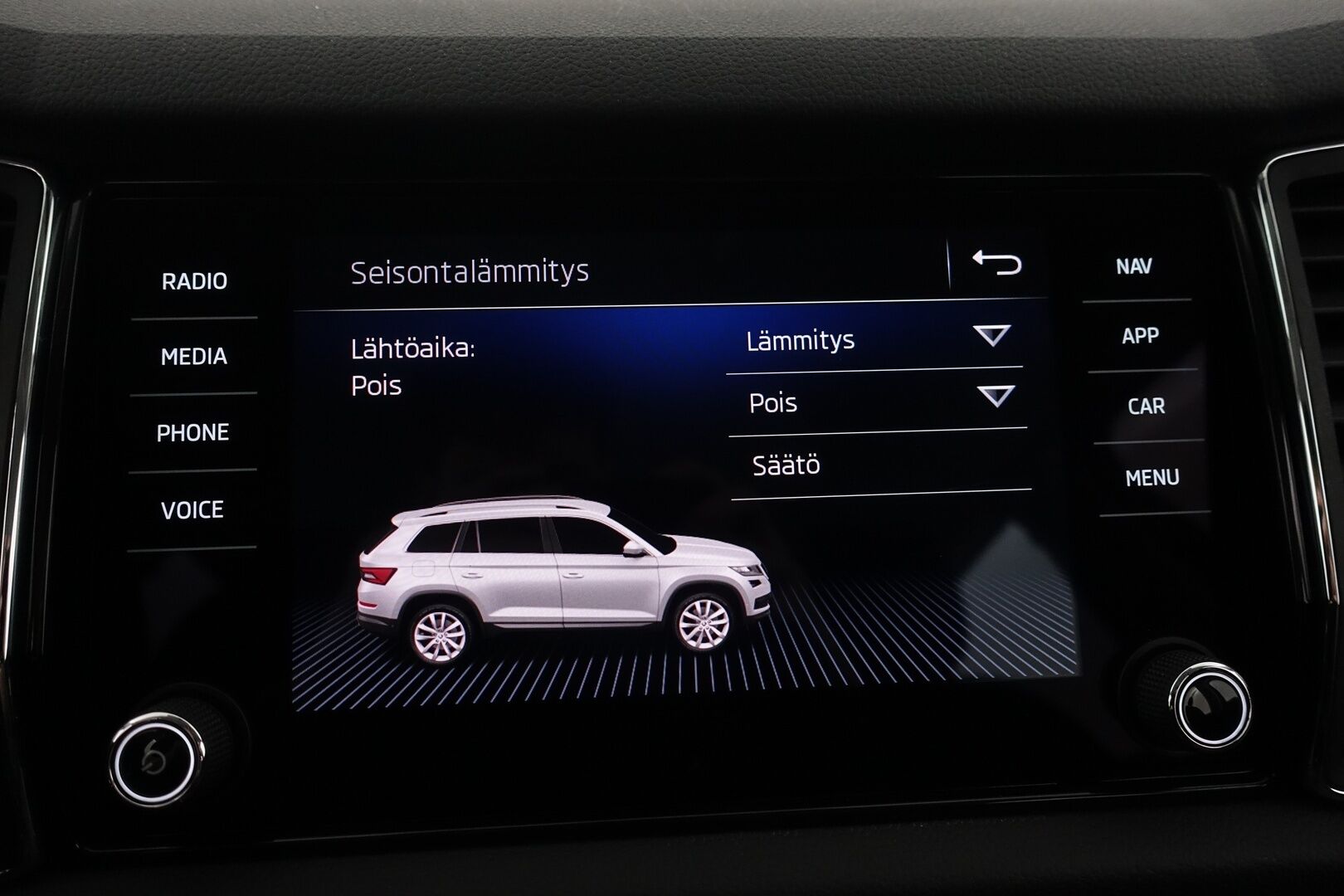Skoda Kodiaq 2020 1,5 TSI ACT Ambition DSG Autom. - | 1-omisteinen | Suomi-auto | Webasto | Navi | Front Assist | Taittuva vetokoukku | Pysäköintitutkat | Peruutuskamera | Vakionopeudensäädin | Adaptiiviset LED-ajovalot | 2x renkaat aluvantein |