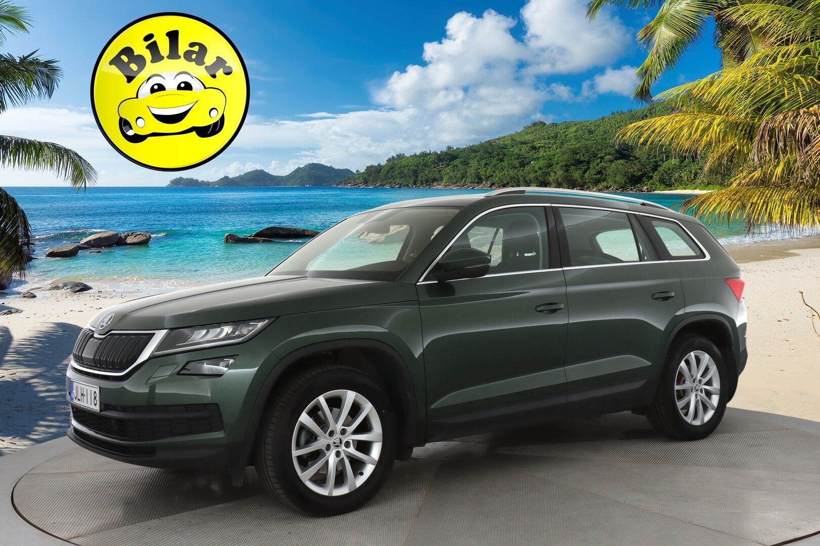 Skoda Kodiaq 2020 1,5 TSI ACT Ambition DSG Autom. - | 1-omisteinen | Suomi-auto | Webasto | Navi | Front Assist | Taittuva vetokoukku | Pysäköintitutkat | Peruutuskamera | Vakionopeudensäädin | Adaptiiviset LED-ajovalot | 2x renkaat aluvantein |