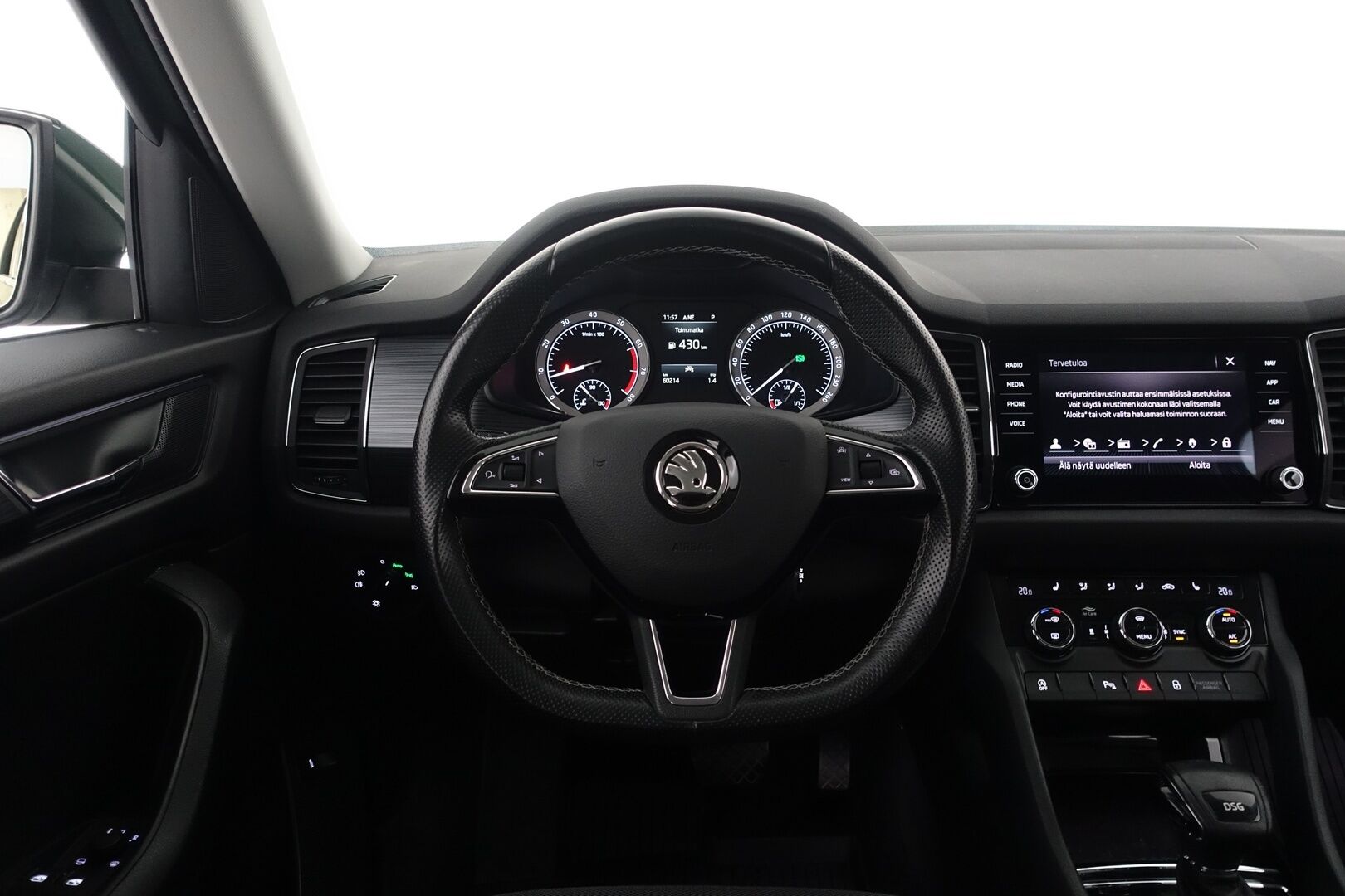 Skoda Kodiaq 2020 1,5 TSI ACT Ambition DSG Autom. - | 1-omisteinen | Suomi-auto | Webasto | Navi | Front Assist | Taittuva vetokoukku | Pysäköintitutkat | Peruutuskamera | Vakionopeudensäädin | Adaptiiviset LED-ajovalot | 2x renkaat aluvantein |