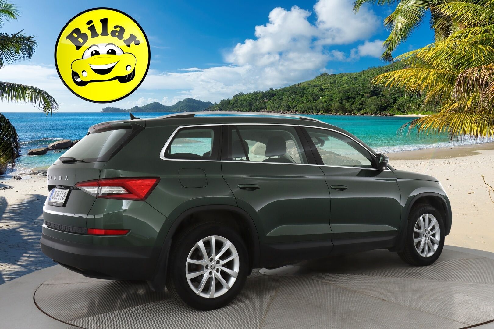Skoda Kodiaq 2020 1,5 TSI ACT Ambition DSG Autom. - | 1-omisteinen | Suomi-auto | Webasto | Navi | Front Assist | Taittuva vetokoukku | Pysäköintitutkat | Peruutuskamera | Vakionopeudensäädin | Adaptiiviset LED-ajovalot | 2x renkaat aluvantein |