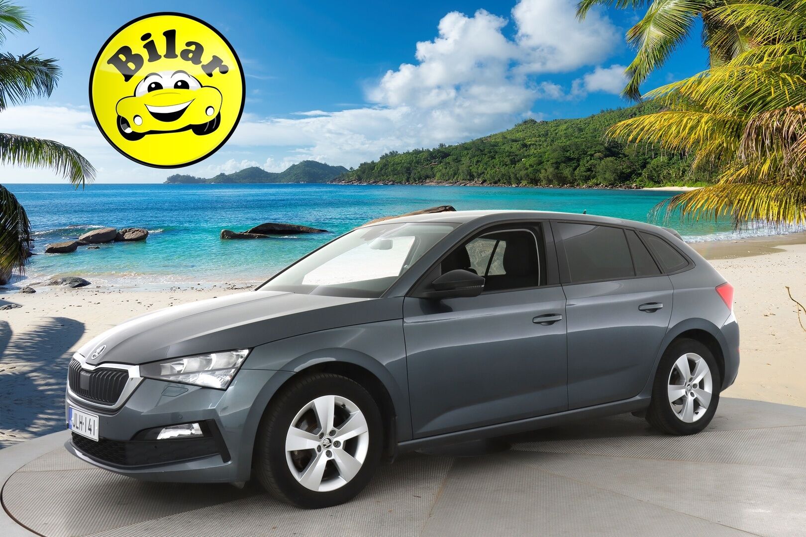 Skoda Scala 2020 1,0 TSI 115 Ambition DSG Autom. - | LED | Koukku | Vakkari | Side Assist | Lane Assist | P.tutkat | Lohko+sisälämmitin | Keyless | Lämm. ratti | 2x renkaat aluin | 