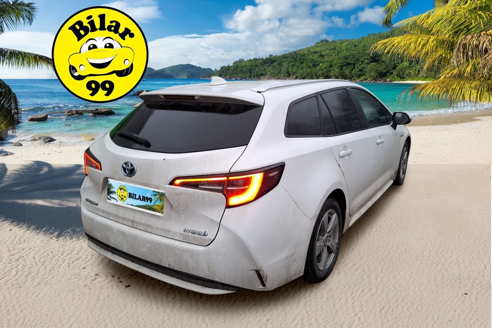 Toyota Corolla 2020 Touring Sports 1,8 Hybrid Active / Adapt.vakkari / P.Kamera / Kaistavahti / Navi / Lohkolämmitin - Suomi-Auto Merkkiliikkeen huoltokirjalla! / 2x vanteet hyvillä renkailla! - HULLUT BLACKWEEK JATKOT - KORKOTARJOUS 2,49%