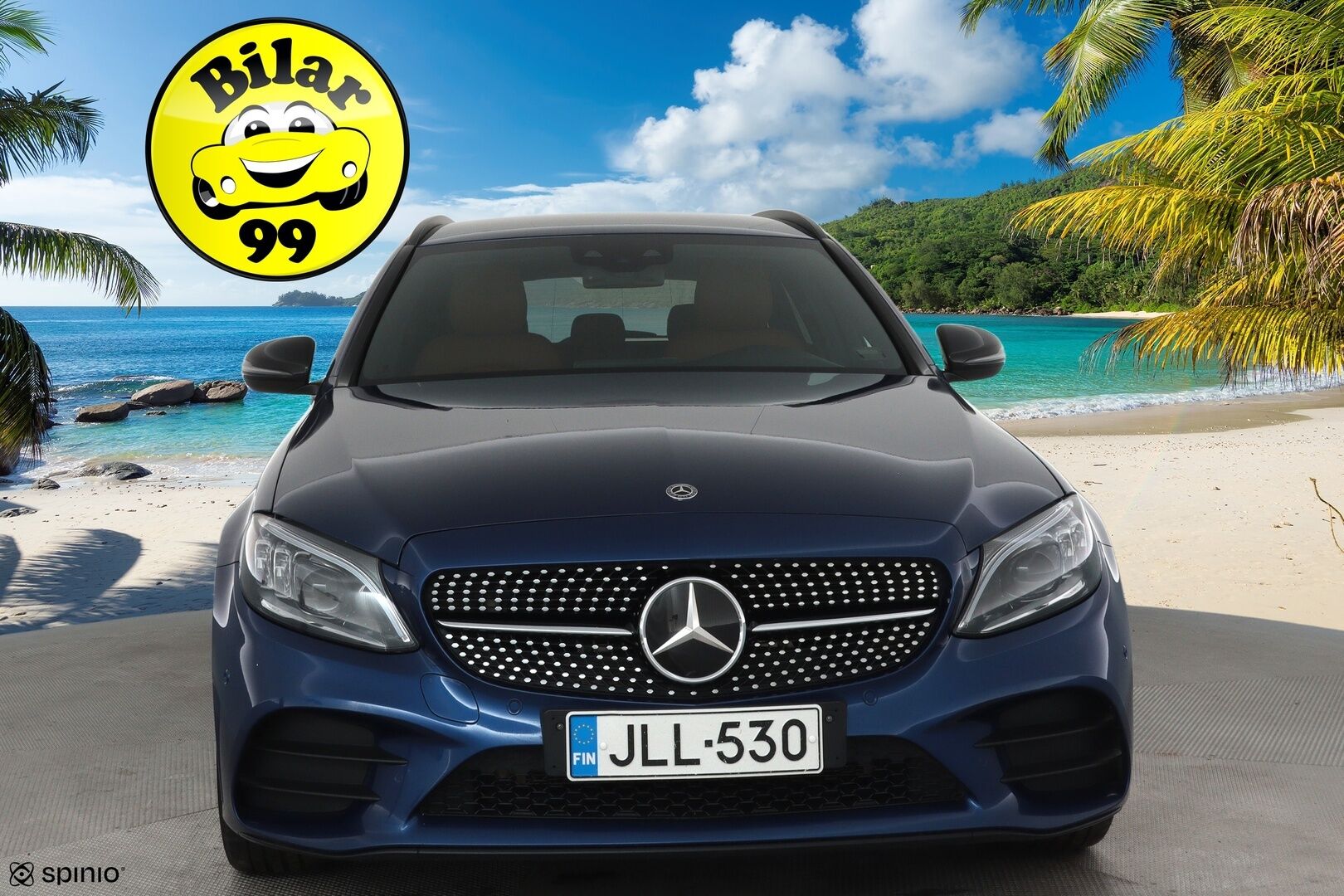 Mercedes-Benz C 2020 300 de T A Business AMG Edition EQ Power **Distronic+ / Multibeam / Koukku / P.kamera / Ruskeat nahat / Navi** - Suomi-auto / Lisälämmitin / Kahdet renkaat aluvanteilla