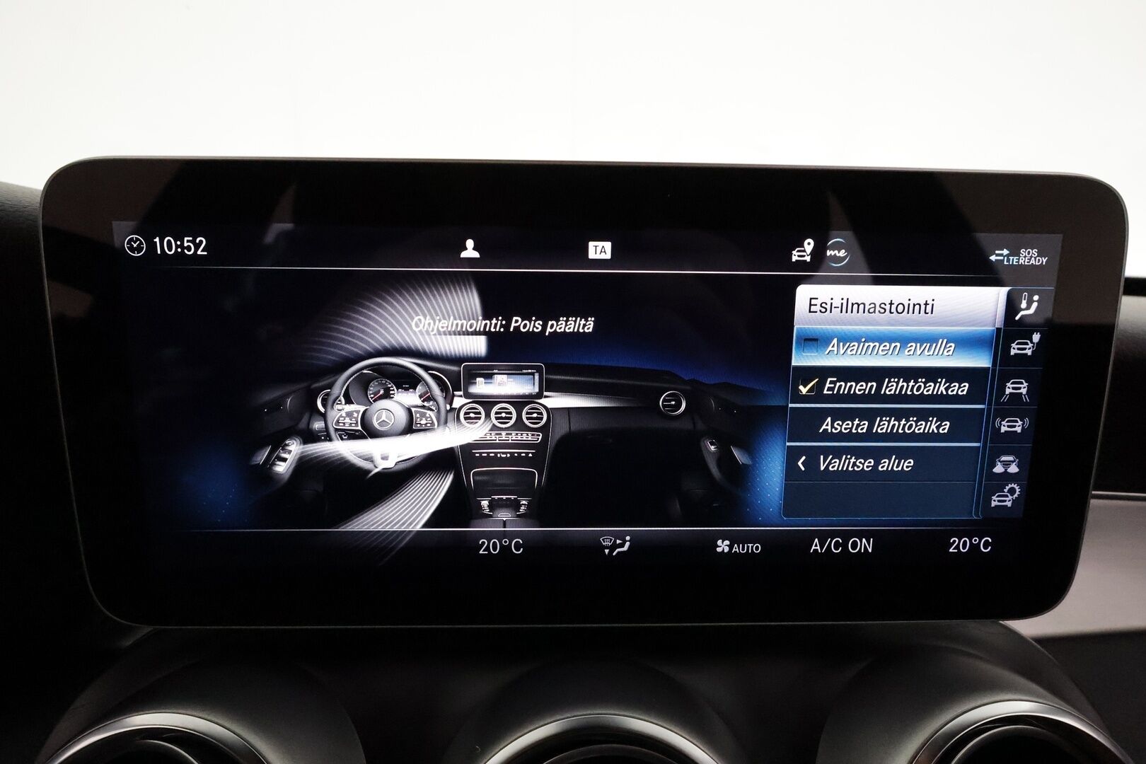 Mercedes-Benz C 2020 300 de T A Business AMG Edition EQ Power **Distronic+ / Multibeam / Koukku / P.kamera / Ruskeat nahat / Navi** - Suomi-auto / Kahdet renkaat aluvanteilla ja pitkä leima - HULLUT JOULUT KORKOTARJOUS 2,49% 