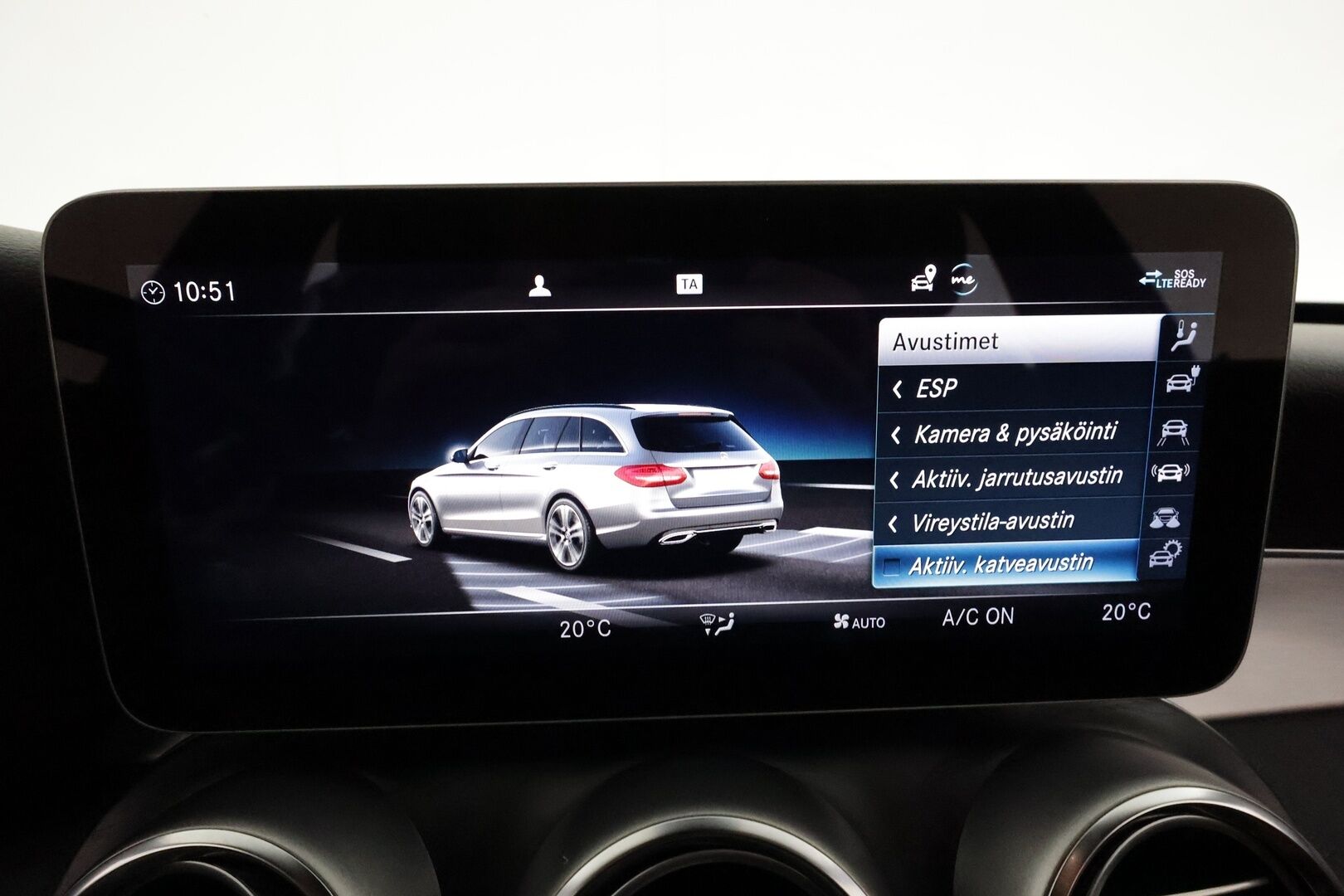 Mercedes-Benz C 2020 300 de T A Business AMG Edition EQ Power **Distronic+ / Multibeam / Koukku / P.kamera / Ruskeat nahat / Navi** - Suomi-auto / Lisälämmitin / Kahdet renkaat aluvanteilla