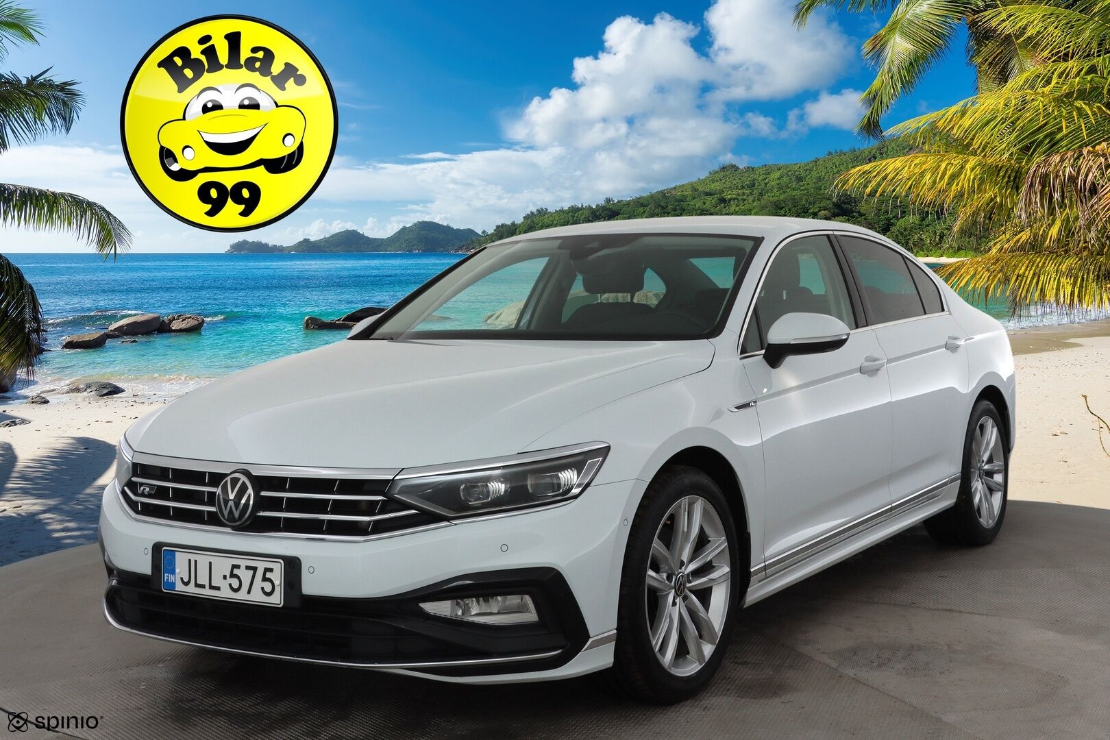 Volkswagen Passat 2022 Sedan R-Line 1,5 TSI EVO 110 kW DSG* Matrix LED / Adapt.vakkari / Webasto / 360 kamera / Koukku / Keyless/ Aplle&Android* - 1.Om Suomi auto / 2x renkaat alumiini vanteilla