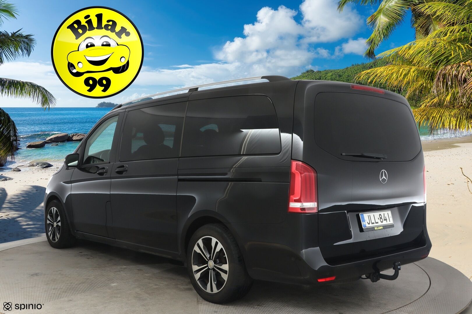 Mercedes-Benz V 2015 220 BlueTEC keskipitkä A2 8-Paikkainen * Webasto / P-Kamera / Vakionopeudensäädin / Tutkat edessä ja takana * - Uudet talvirenkaat / Juuri huollettu / Elokuussa katsastettu! *