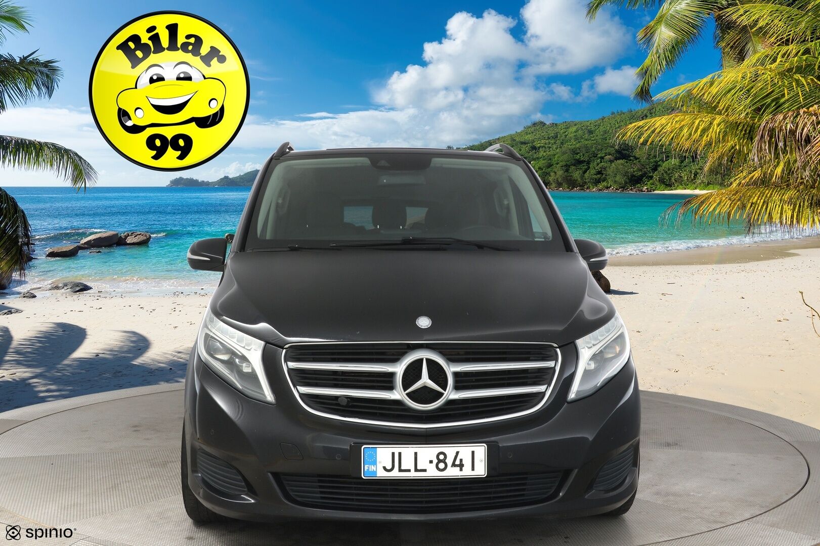 Mercedes-Benz V 2015 220 BlueTEC keskipitkä A2 8-Paikkainen * Webasto / P-Kamera / Vakionopeudensäädin / Tutkat edessä ja takana * - Uudet talvirenkaat / Juuri huollettu / Elokuussa katsastettu! *