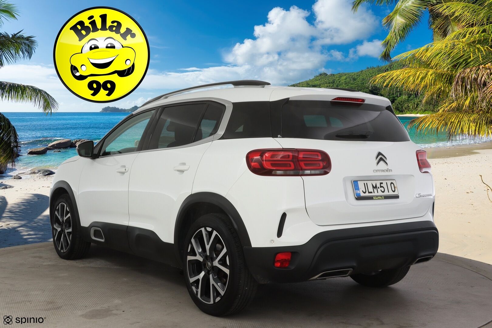 Citroen C5 Aircross 2020 PureTech 180 Feel EAT8 Automaatti* Kaistavahti / Digimittaristo / Tutkat * - *Luotettavalla ja paremmalla 1.6 tekniikalla / Merkkiliikkeen huoltohistoria *