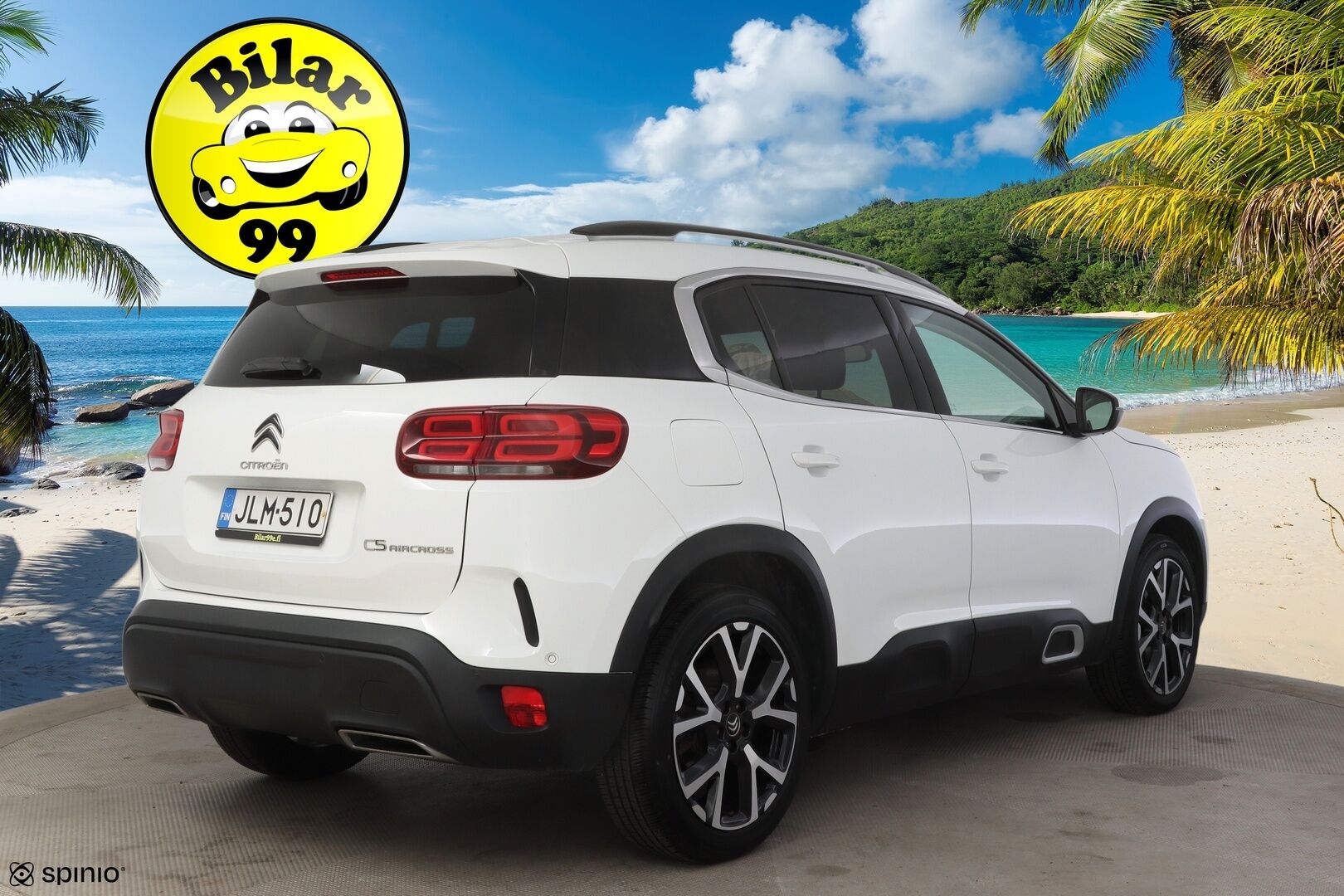 Citroen C5 Aircross 2020 PureTech 180 Feel EAT8 Automaatti* Kaistavahti / Digimittaristo / Tutkat * - *Luotettavalla ja paremmalla 1.6 tekniikalla / Merkkiliikkeen huoltohistoria *