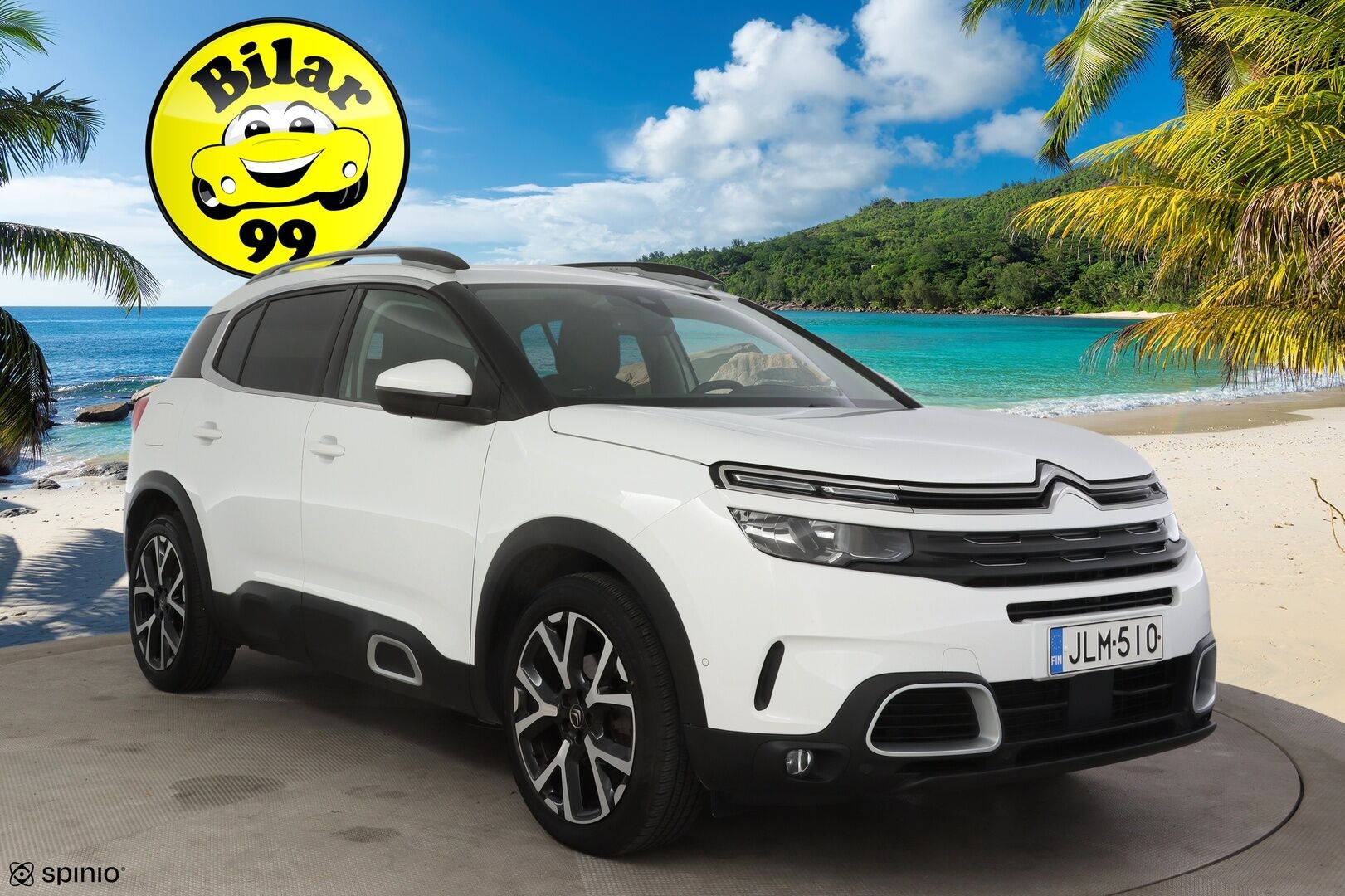 Citroen C5 Aircross 2020 PureTech 180 Feel EAT8 Automaatti* Kaistavahti / Digimittaristo / Tutkat * - *Luotettavalla ja paremmalla 1.6 tekniikalla / Merkkiliikkeen huoltohistoria *