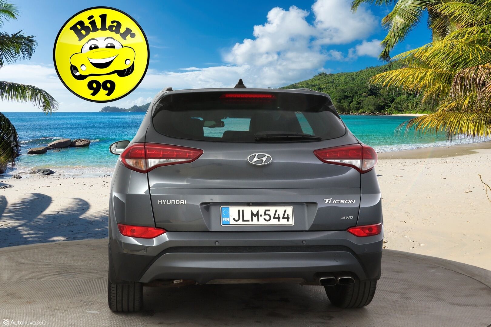 Hyundai Tucson 2016 1.6 T-GDI 4WD 7DCT-aut Premium * Panorama / Blis / Kaistavahti / lämmitettävät/tuuletettavat etupenkit /  Nahkapenkit * - * huippuvarusteet / Uusi tuulilasi / 2x vanteet ja hyvillä kumeilla *