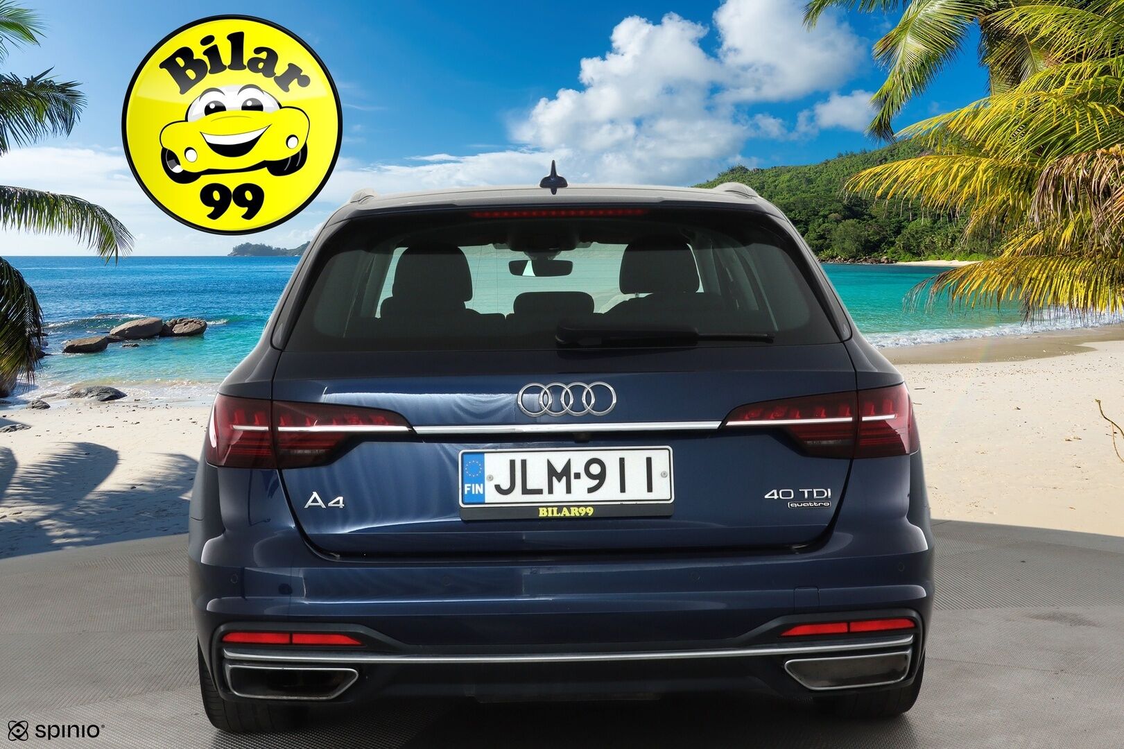 Audi A4 2020 Avant Business Advanced Comfort Edition 40 TDI 140 kW quattro S tronic * Webasto / Vetokoukku / Peruutuskamera / Urheiluistuimet* - Suomi-auto / Kahdet Audin vanteet / Seuraava huolto 8/2026