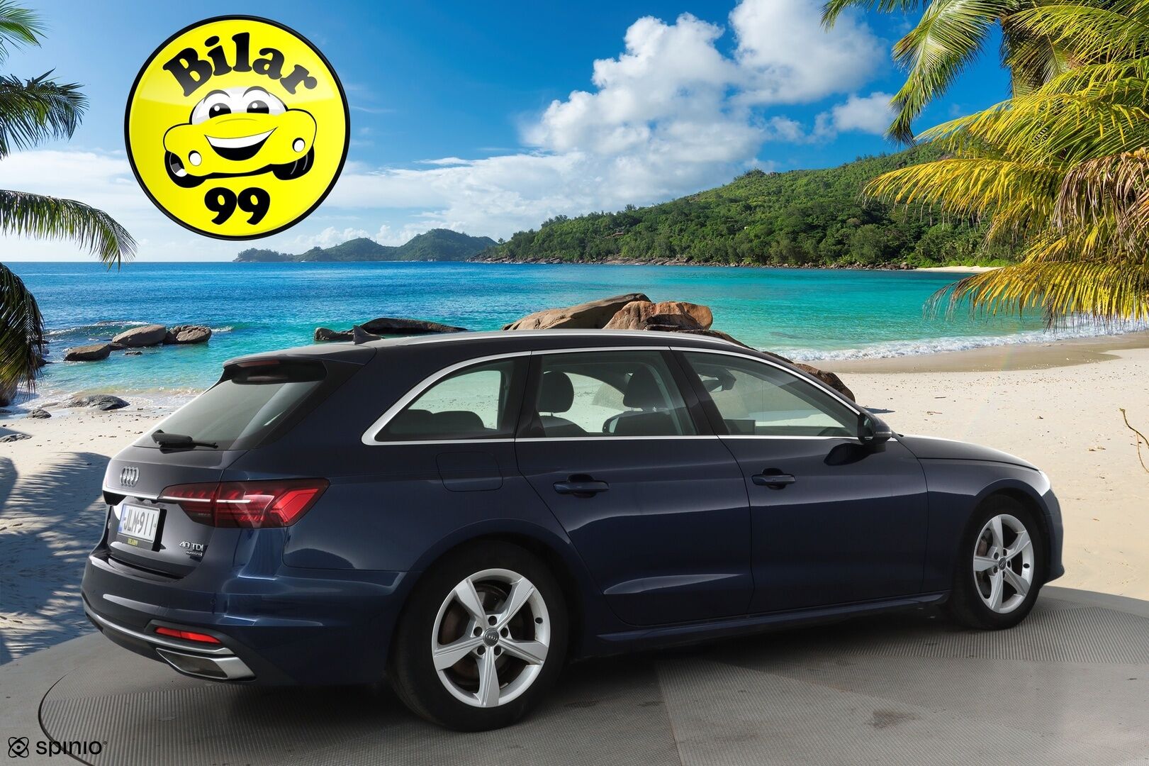 Audi A4 2020 Avant Business Advanced Comfort Edition 40 TDI 140 kW quattro S tronic **Webasto / Koukku / LED-valot / P.Kamera** - Suomi-auto / Kahdet Renkaat