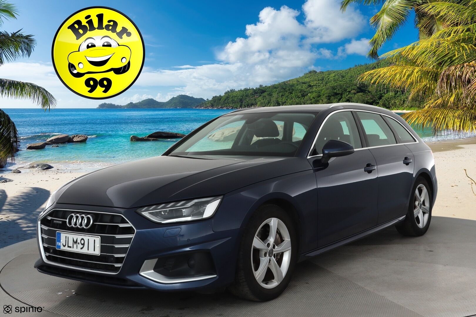 Audi A4 2020 Avant Business Advanced Comfort Edition 40 TDI 140 kW quattro S tronic **Webasto / Koukku / LED-valot / P.Kamera** - Suomi-auto / Kahdet Renkaat