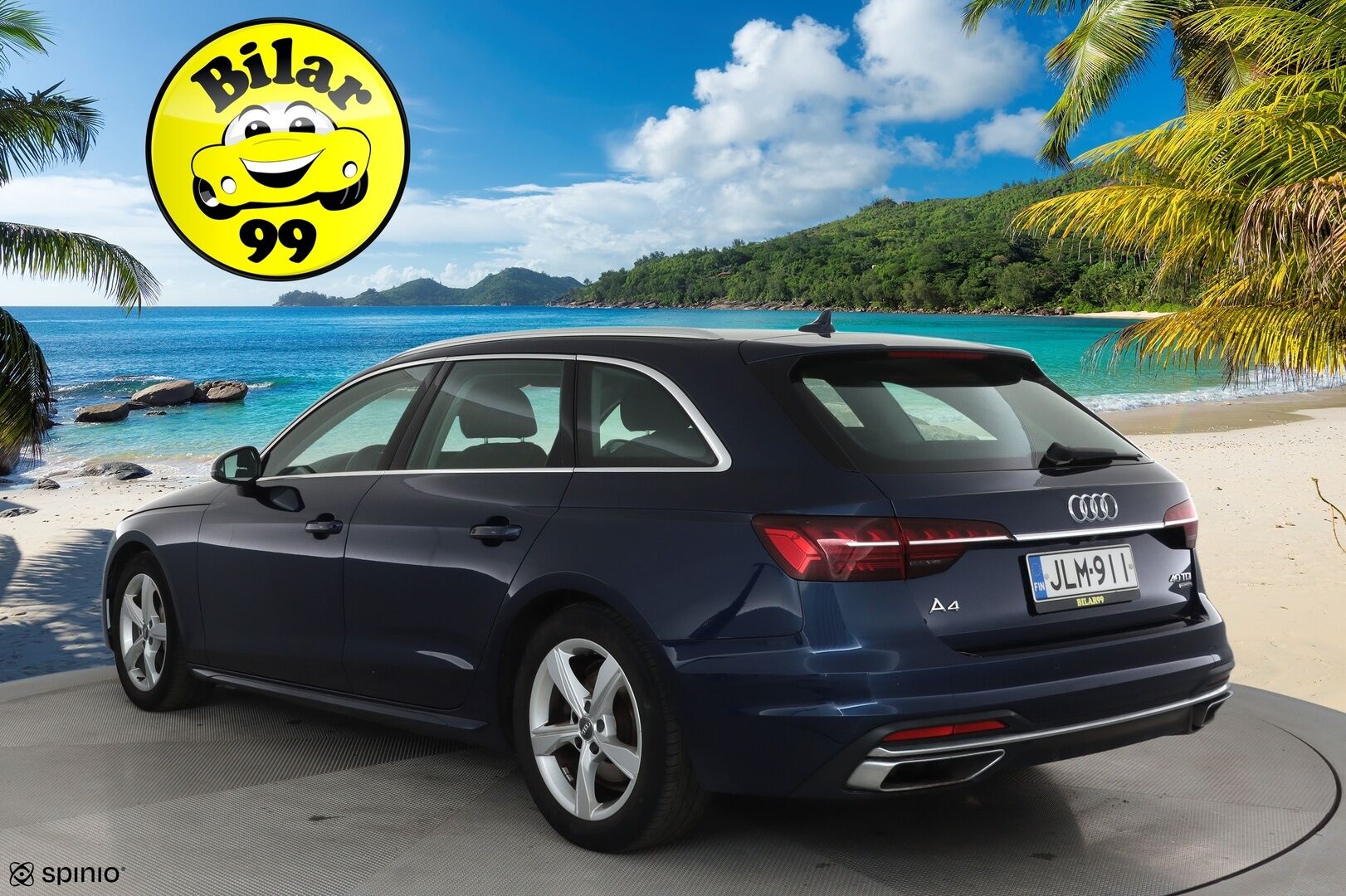 Audi A4 2020 Avant Business Advanced Comfort Edition 40 TDI 140 kW quattro S tronic **Webasto / Koukku / LED-valot / P.Kamera** - Suomi-auto / Kahdet Renkaat