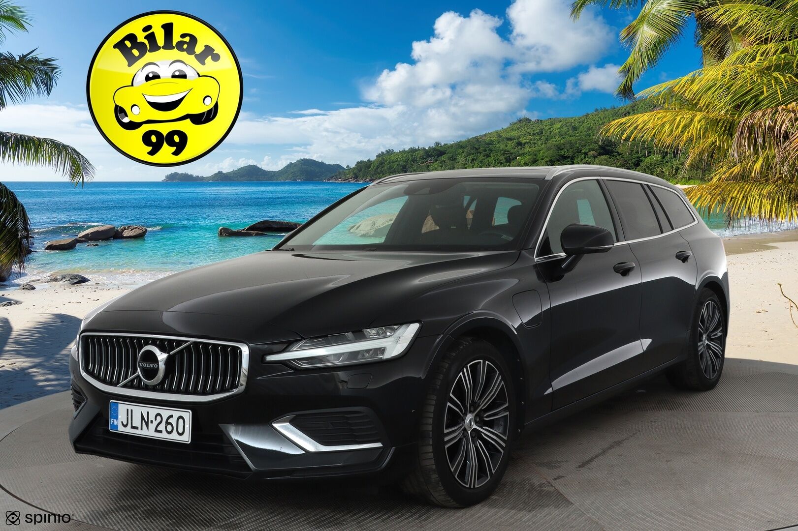 Volvo V60 2020 T8 TwE AWD Inscription aut *ACC / Webasto / Muistipenkki / Panorama / LED / Navi / Ruskeat sporttinahat* - 1.Om Suomi-auto / Kahdet renkaat aluvanteilla