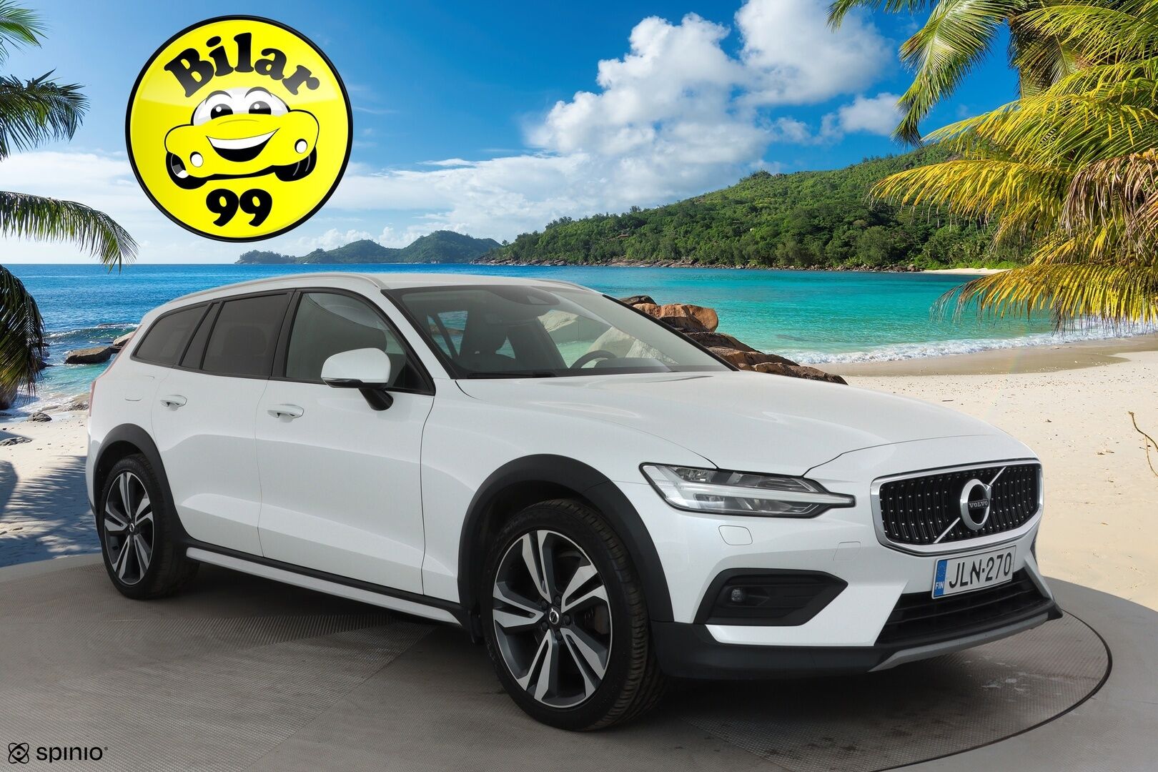 Volvo V60 Cross Country 2020 D4 AWD Business aut **Adapt.vakkari / Full LED / Webasto / Koukku / P.kamera / KeylessGo / Digimittaristo / Nahat** - Suomi-auto / Merkkihuollettu / Kahdet renkaat aluvanteilla