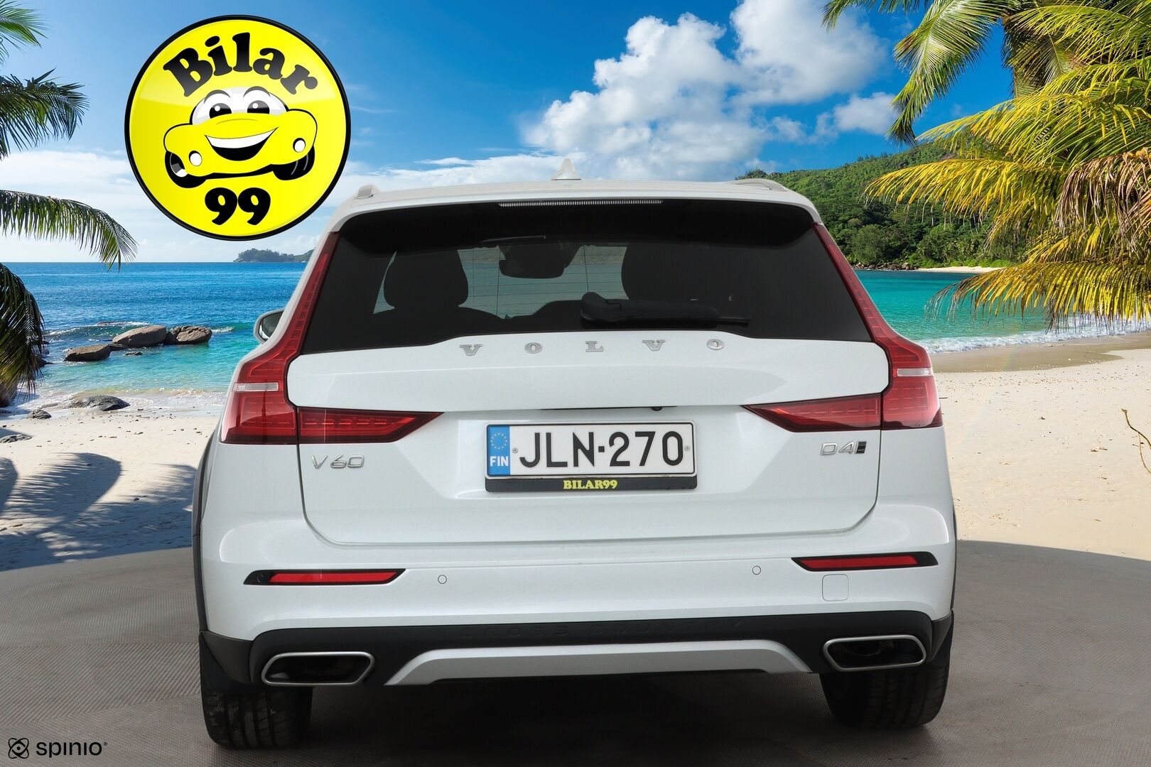 Volvo V60 Cross Country 2020 D4 AWD Business aut **Adapt.vakkari / Full LED / Webasto / Koukku / P.kamera / KeylessGo / Digimittaristo / Nahat** - Suomi-auto / Merkkihuollettu / Kahdet renkaat aluvanteilla