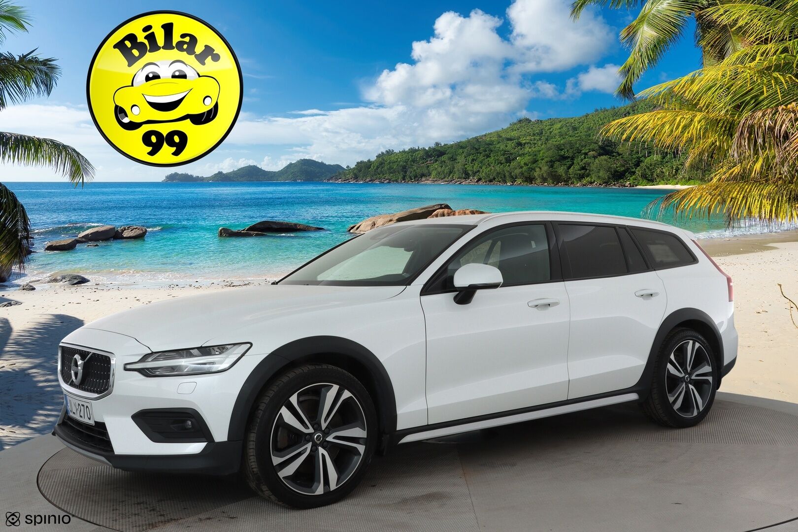 Volvo V60 Cross Country 2020 D4 AWD Business aut **Adapt.vakkari / Full LED / Webasto / Koukku / P.kamera / KeylessGo / Digimittaristo / Nahat** - Suomi-auto / Merkkihuollettu / Kahdet renkaat aluvanteilla