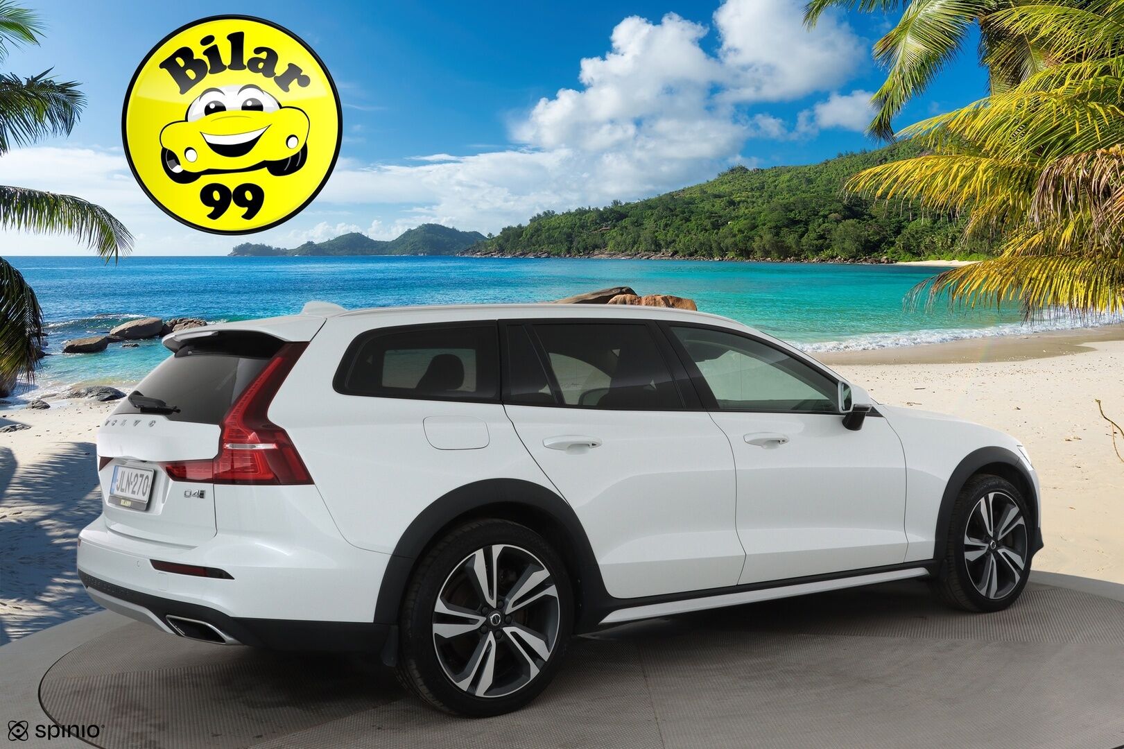 Volvo V60 Cross Country 2020 D4 AWD Business aut **Adapt.vakkari / Full LED / Webasto / Koukku / P.kamera / KeylessGo / Digimittaristo / Nahat** - Suomi-auto / Merkkihuollettu / Kahdet renkaat aluvanteilla
