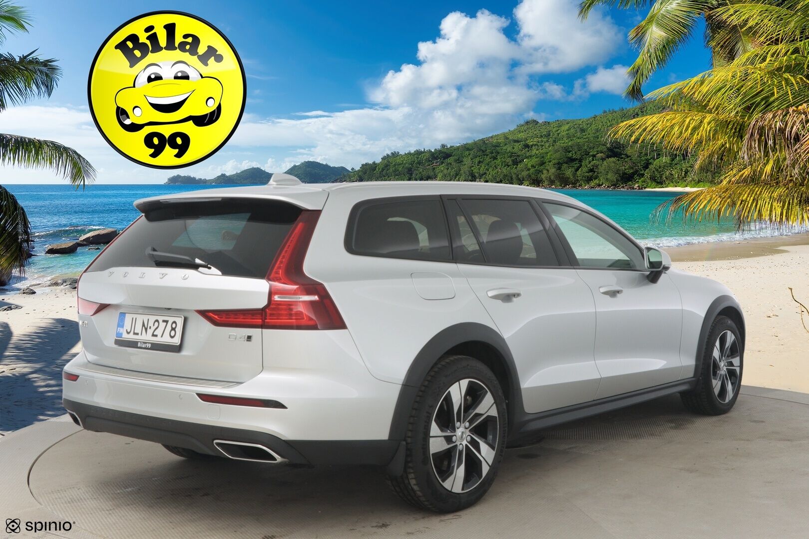 Volvo V60 Cross Country 2019 D4 AWD aut **Nahkasisusta / Sporttipenkit muistilla / VoC / ACC / 360 kamerat / Koukku ** - Hyvä huoltohistoria! / Jakohihna tehty 2024 - HULLUT AVAJAISHULINAT KORKOTARJOUS 3,29 %