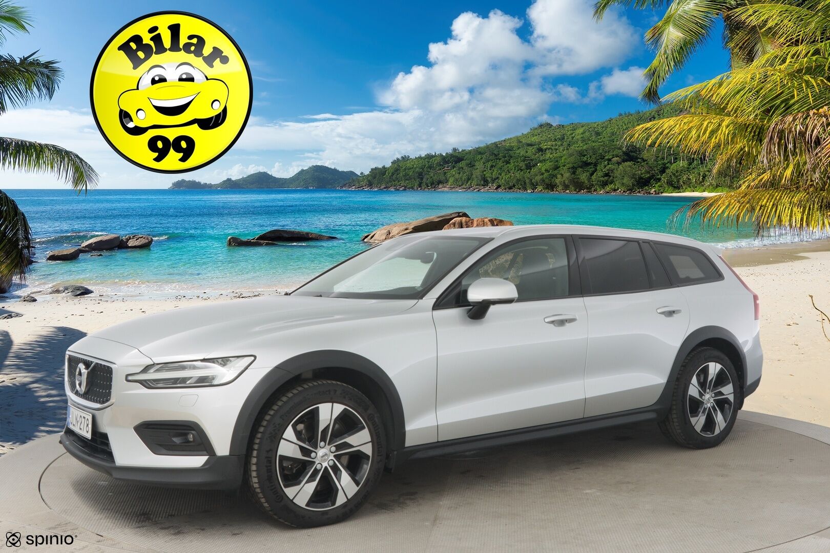 Volvo V60 Cross Country 2019 D4 AWD aut **Nahkasisusta / Sporttipenkit muistilla / VoC / ACC / 360 kamerat / Koukku ** - Hyvä huoltohistoria! / Jakohihna tehty 2024 - HULLUT AVAJAISHULINAT KORKOTARJOUS 3,29 %