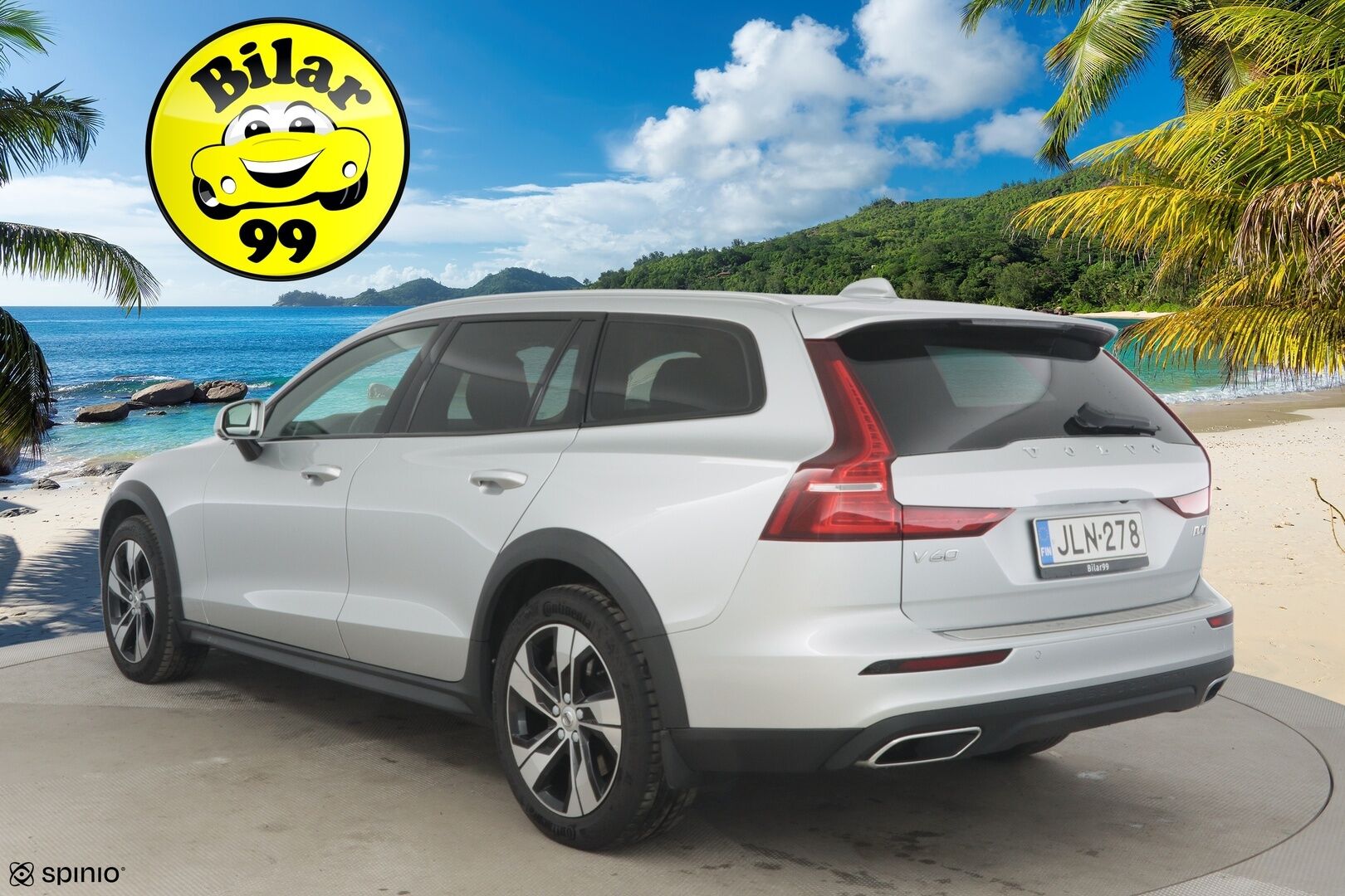 Volvo V60 Cross Country 2019 D4 AWD aut **Nahkasisusta / Sporttipenkit muistilla / VoC / ACC / 360 kamerat / Koukku ** - Hyvä huoltohistoria! / Jakohihna tehty 2024 - HULLUT AVAJAISHULINAT KORKOTARJOUS 3,29 %