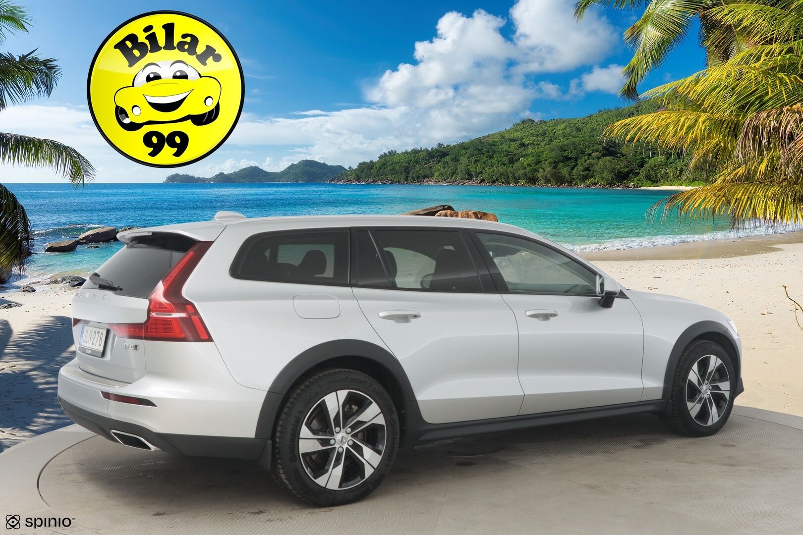Volvo V60 Cross Country 2019 D4 AWD aut **Nahkasisusta / Sporttipenkit muistilla / VoC / ACC / 360 kamerat / Koukku ** - Hyvä huoltohistoria! / Jakohihna tehty 2024 - HULLUT AVAJAISHULINAT KORKOTARJOUS 3,29 %