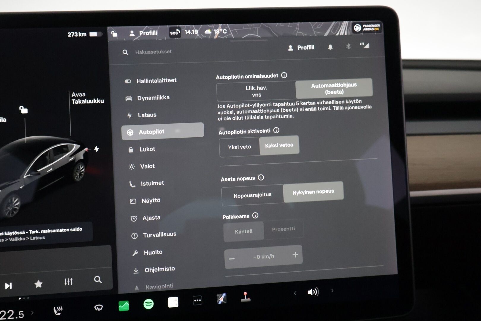 Tesla Model 3 2019 Performance - */ Suomi-auto / Äänieristetty / Sähkökäyttöinen Frunk / Autopilot / Premium Audio / 2x renkaat / Juuri saapunut /*