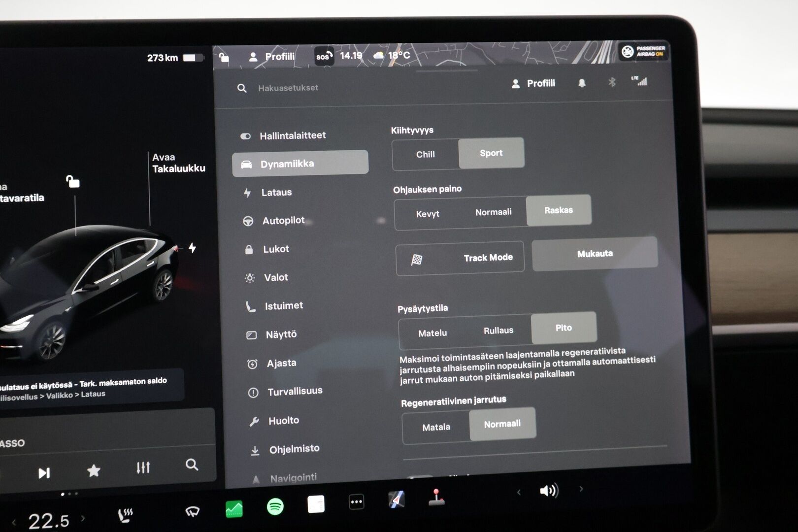 Tesla Model 3 2019 Performance - */ Suomi-auto / Äänieristetty / Sähkökäyttöinen Frunk / Autopilot / Premium Audio / 2x renkaat / Juuri saapunut /*