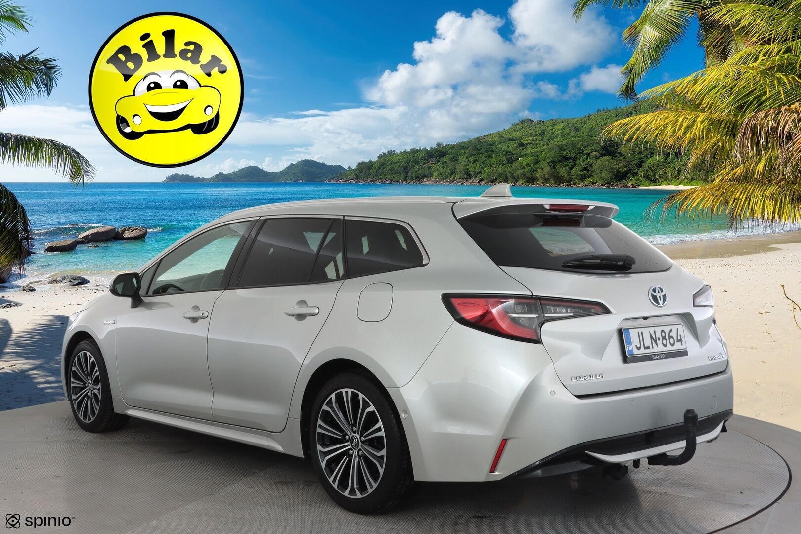 Toyota Corolla 2019 Touring Sports 2,0 Hybrid Style - | Koukku | ACC | LED | Kamera | Sisätilanlämmitin | Navi | Kaistavahti | Keyless | Apple&Android | Suomi-auto | Kahdet renkaat alumiinivanteilla | Kattava huoltohistoria!
