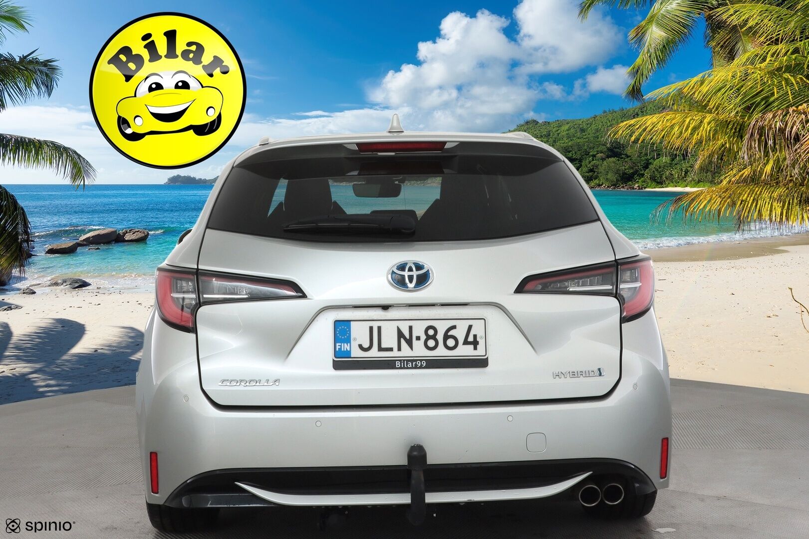 Toyota Corolla 2019 Touring Sports 2,0 Hybrid Style - | Koukku | ACC | LED | Kamera | Sisätilanlämmitin | Navi | Kaistavahti | Keyless | Apple&Android | Suomi-auto | Kahdet renkaat alumiinivanteilla | Kattava huoltohistoria!